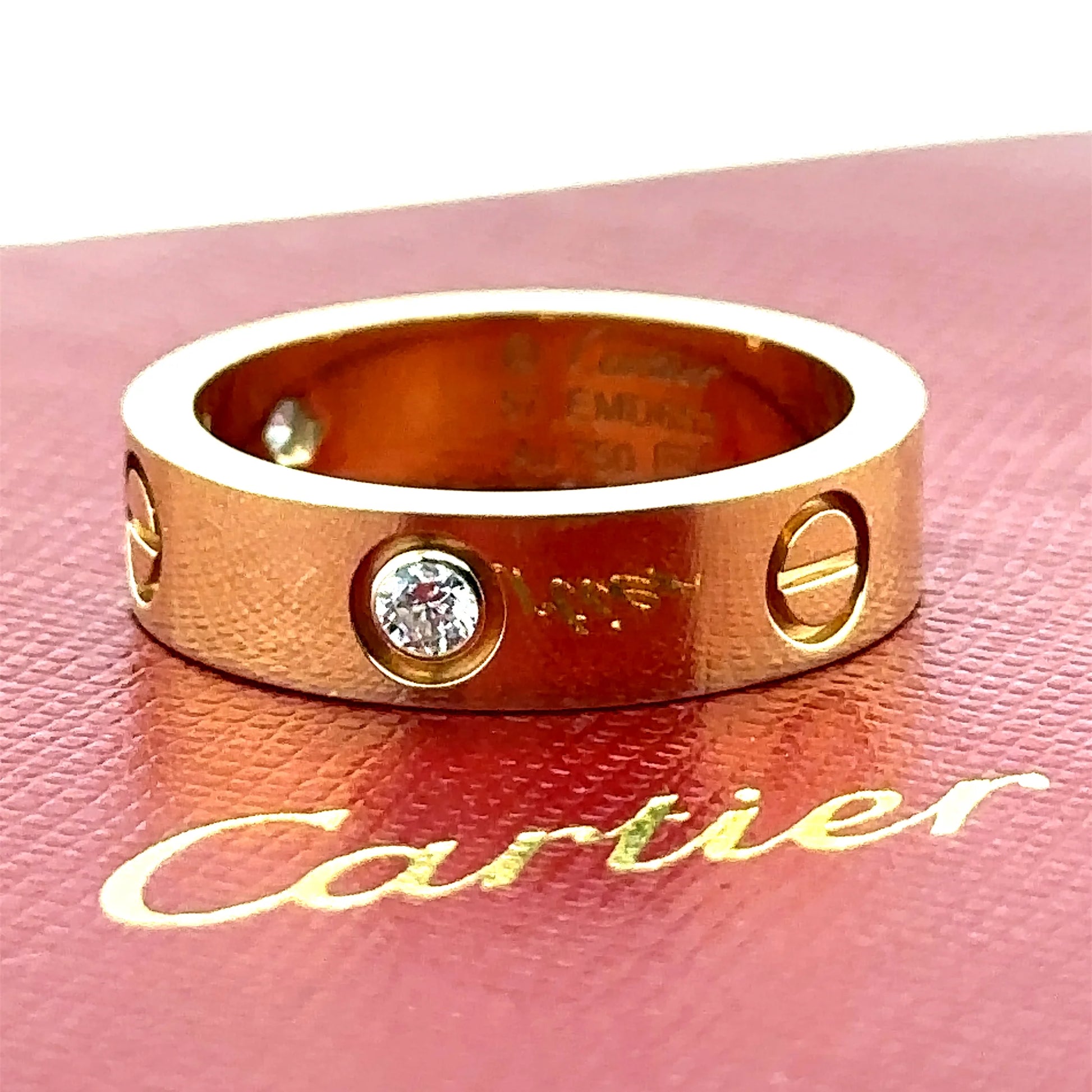 Cartier Rose Gold Love Ring