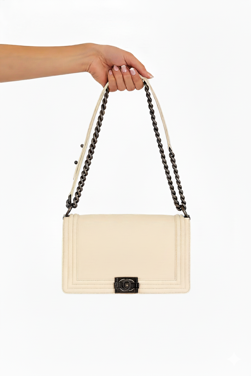 Chanel Extra Large Boy Reverso Flap Bag