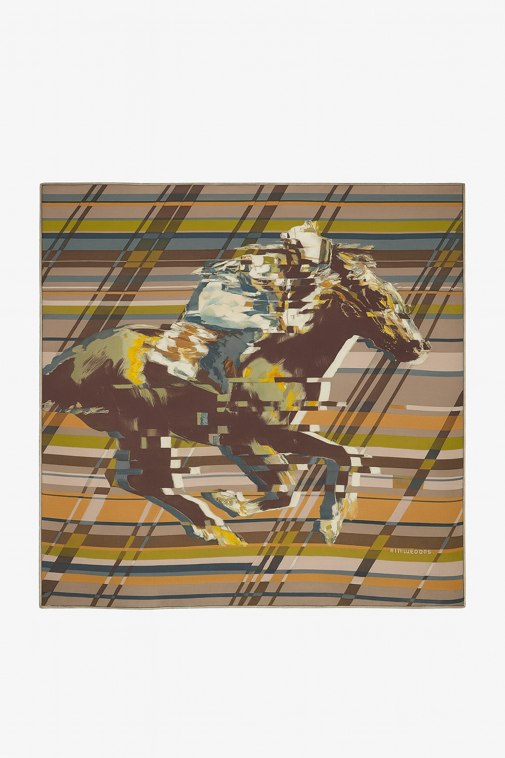 Hermès "Photo Finish" Silk Scarf 90