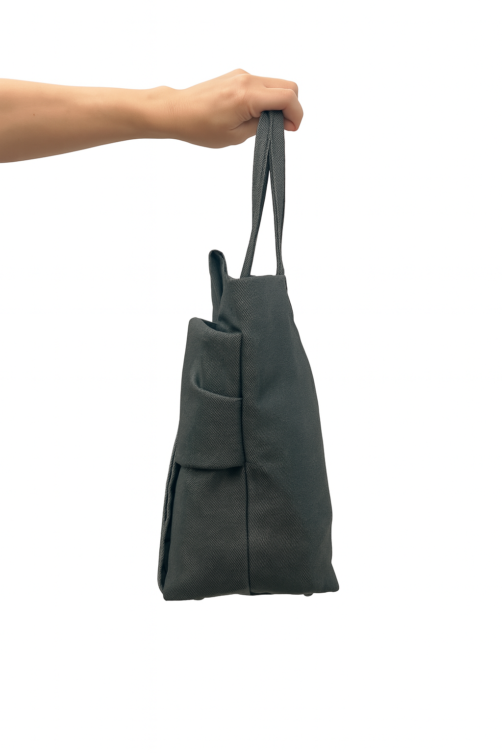 Valentino Garavani Dark Grey Betty Bow Tote Bag
