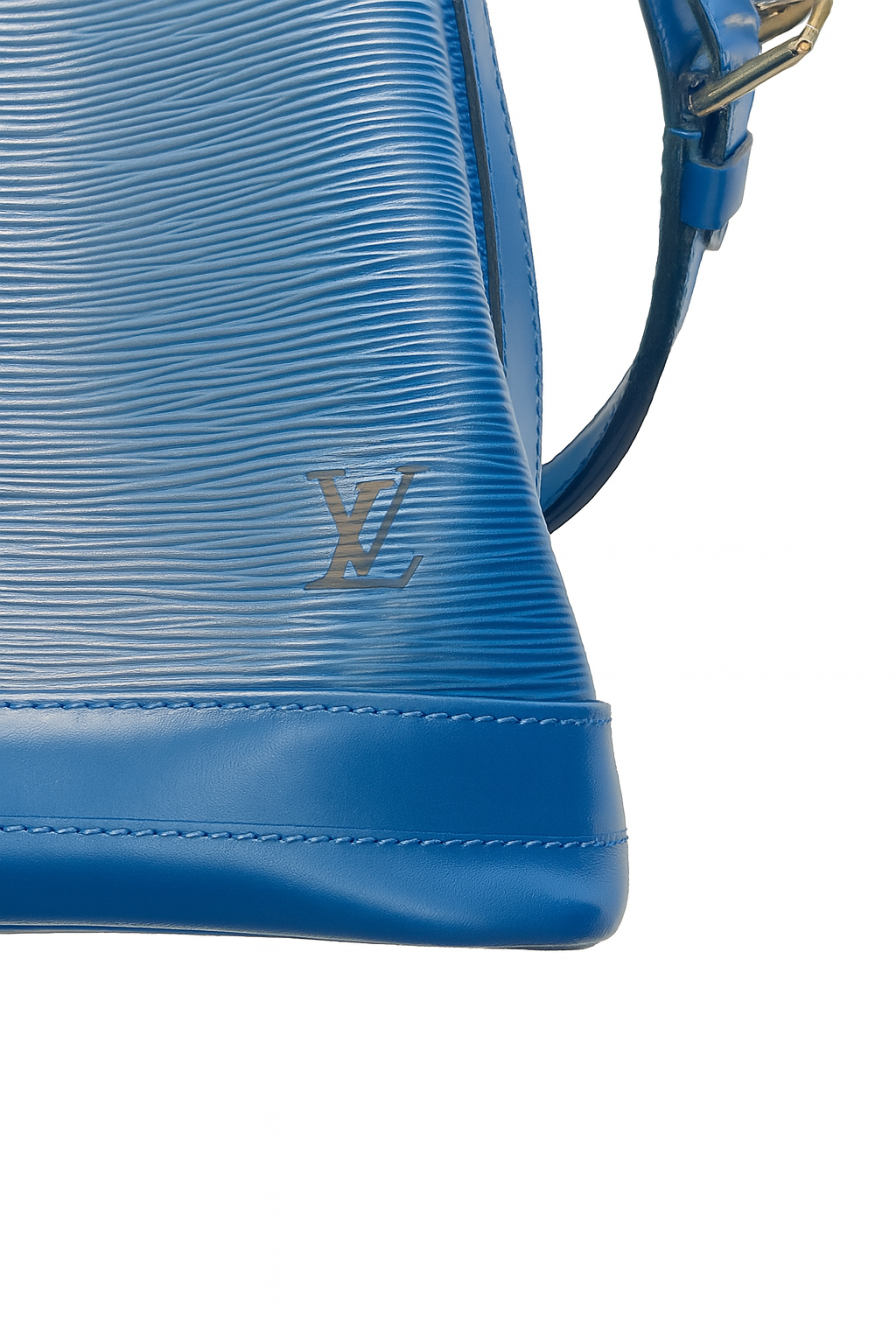 Louis Vuitton Blue Epi Leather Petit Noé Bucket Bag
