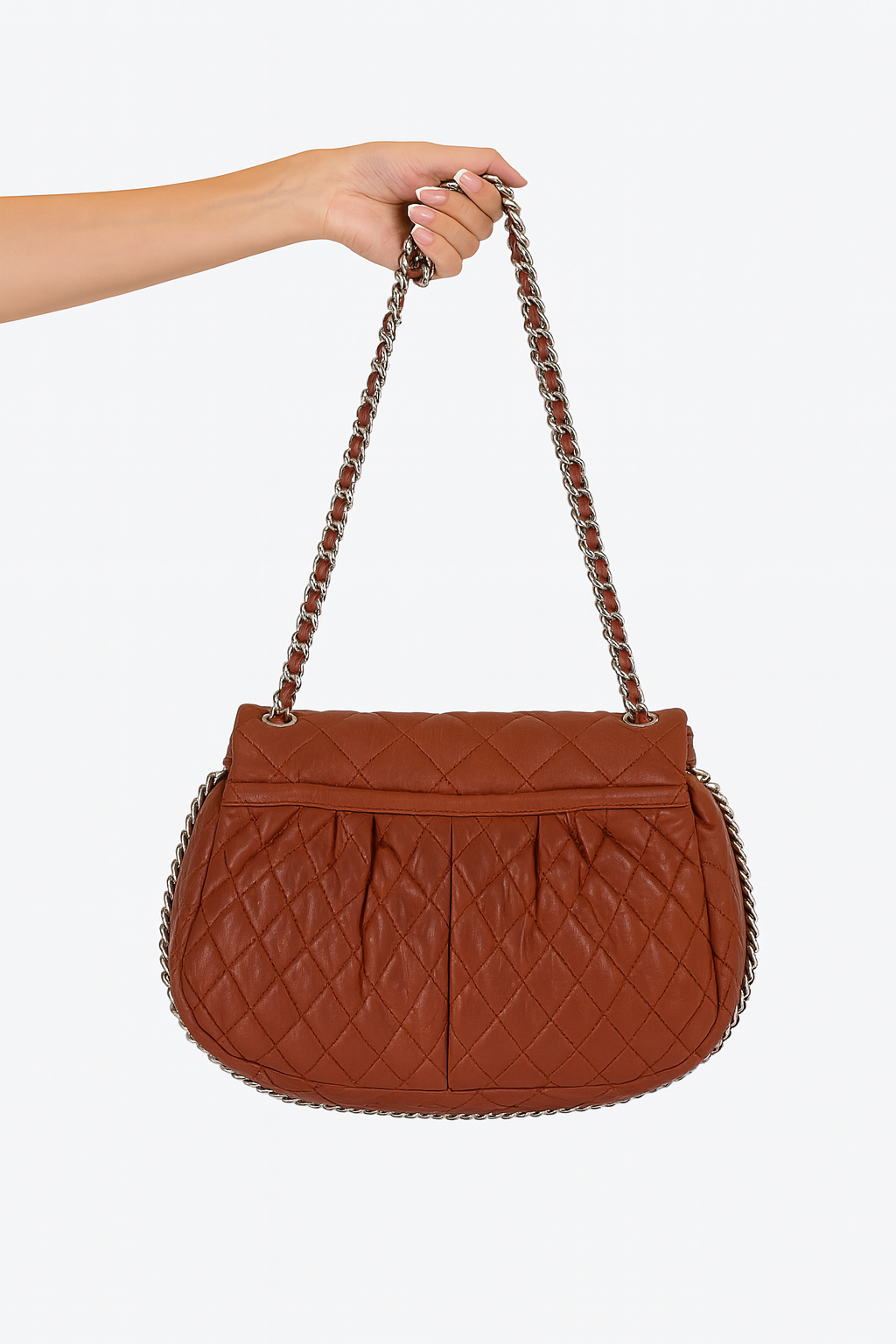 Chanel Chain Around Quilted Leather Flap Bag