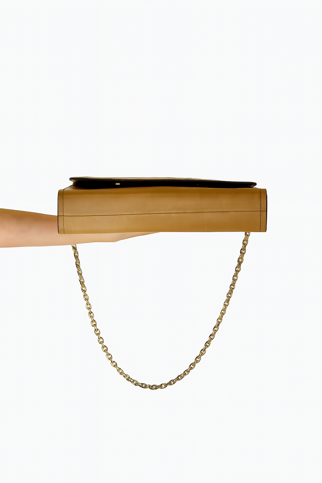 Louise et Cie Metallic Geometric Leather Shoulder Bag