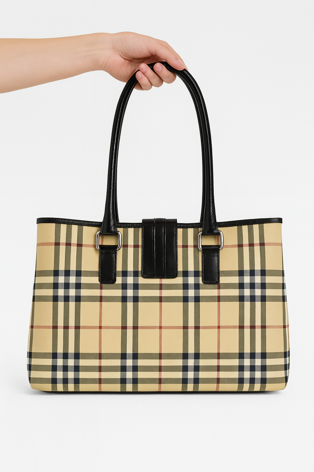 Burberry Nova Check Tote Bag