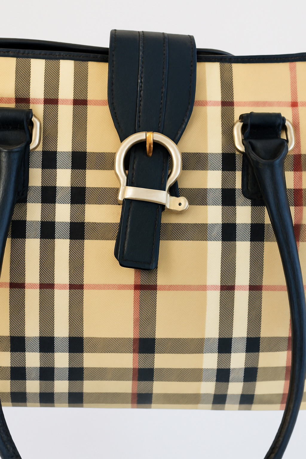 Burberry Nova Check Tote Bag