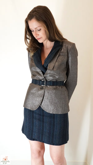Chanel Vintage Women's Wool/Silk Suit