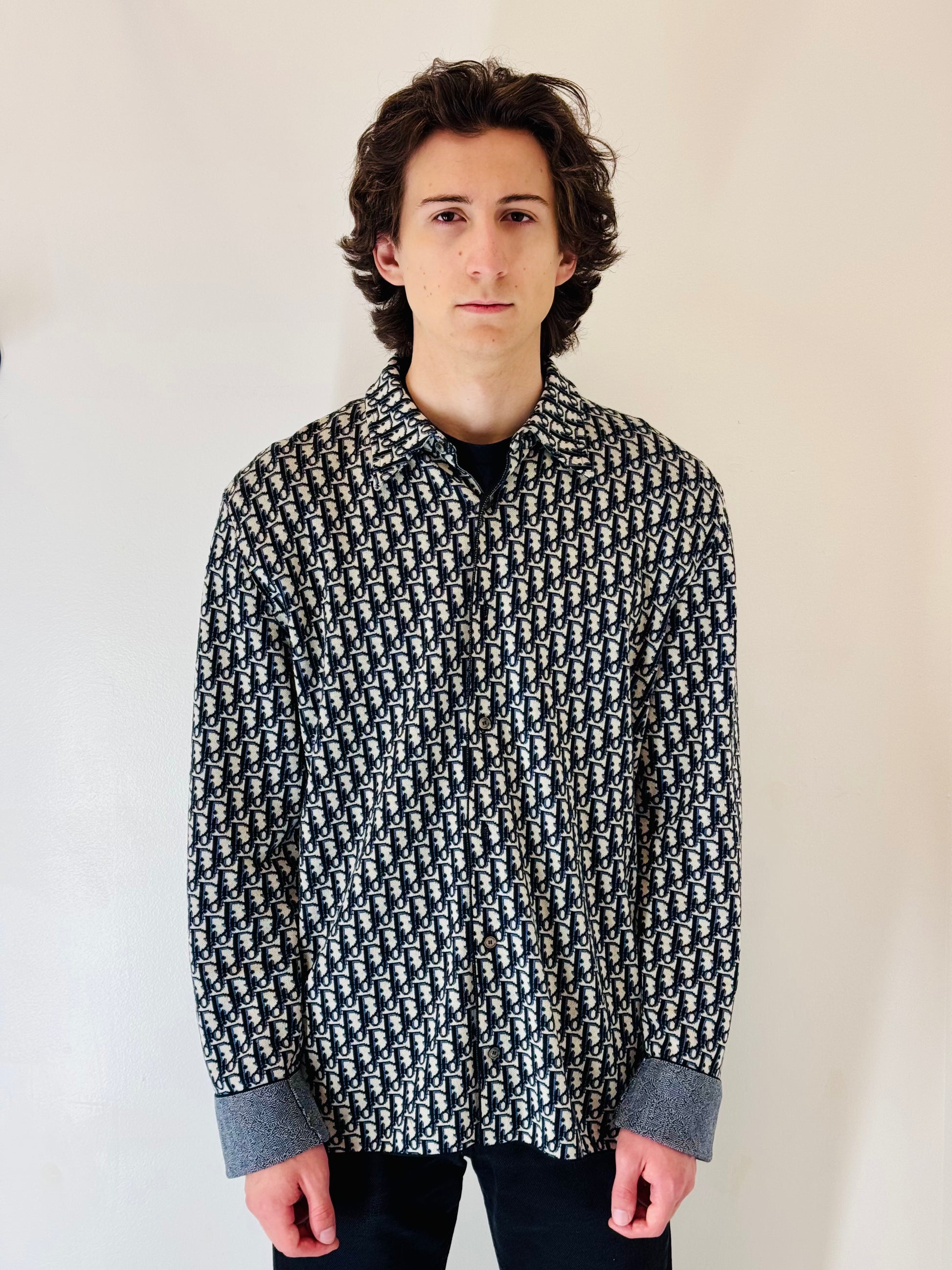 Dior Oblique Cotton Jacquard Shirt