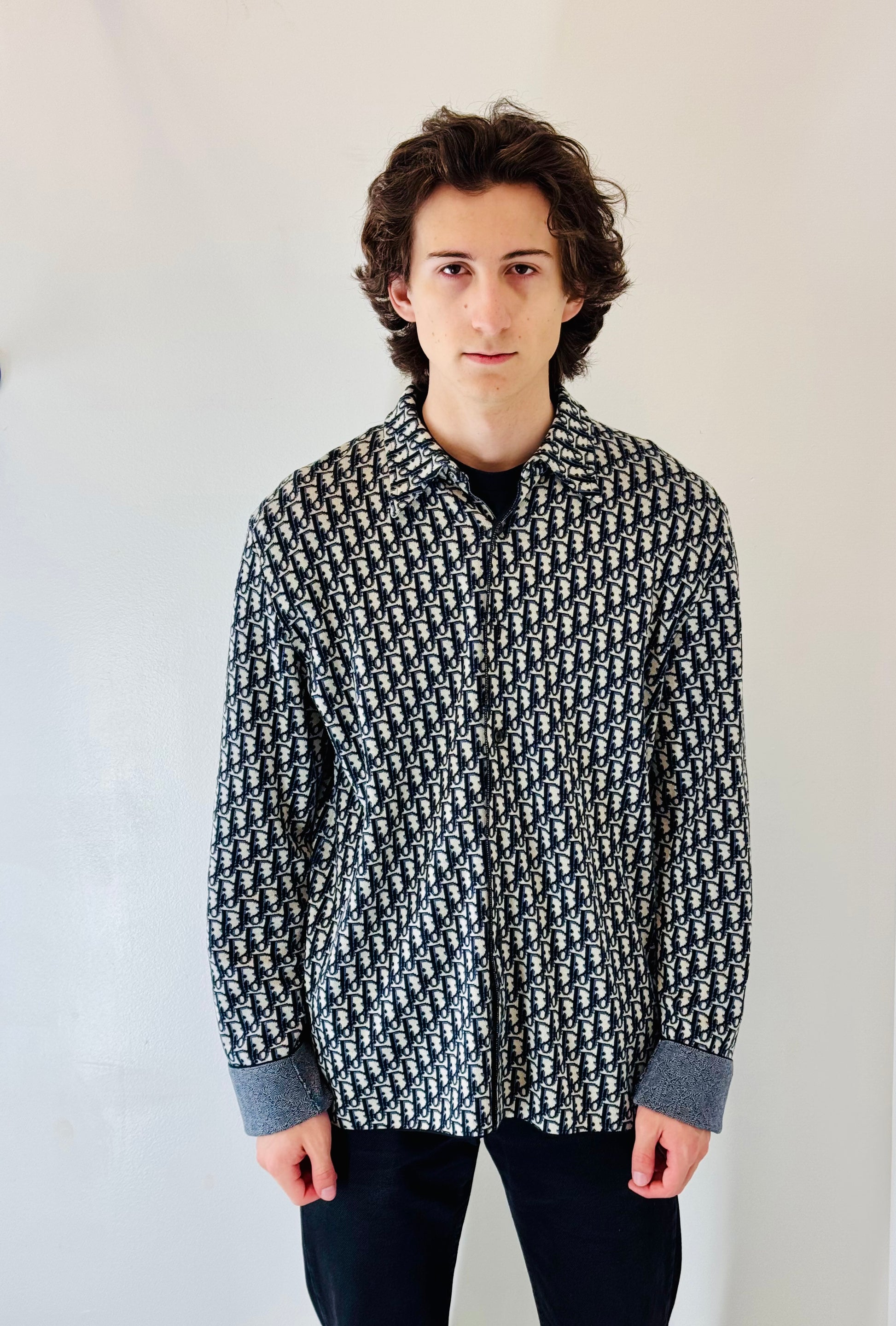 Dior Oblique Cotton Jacquard Shirt