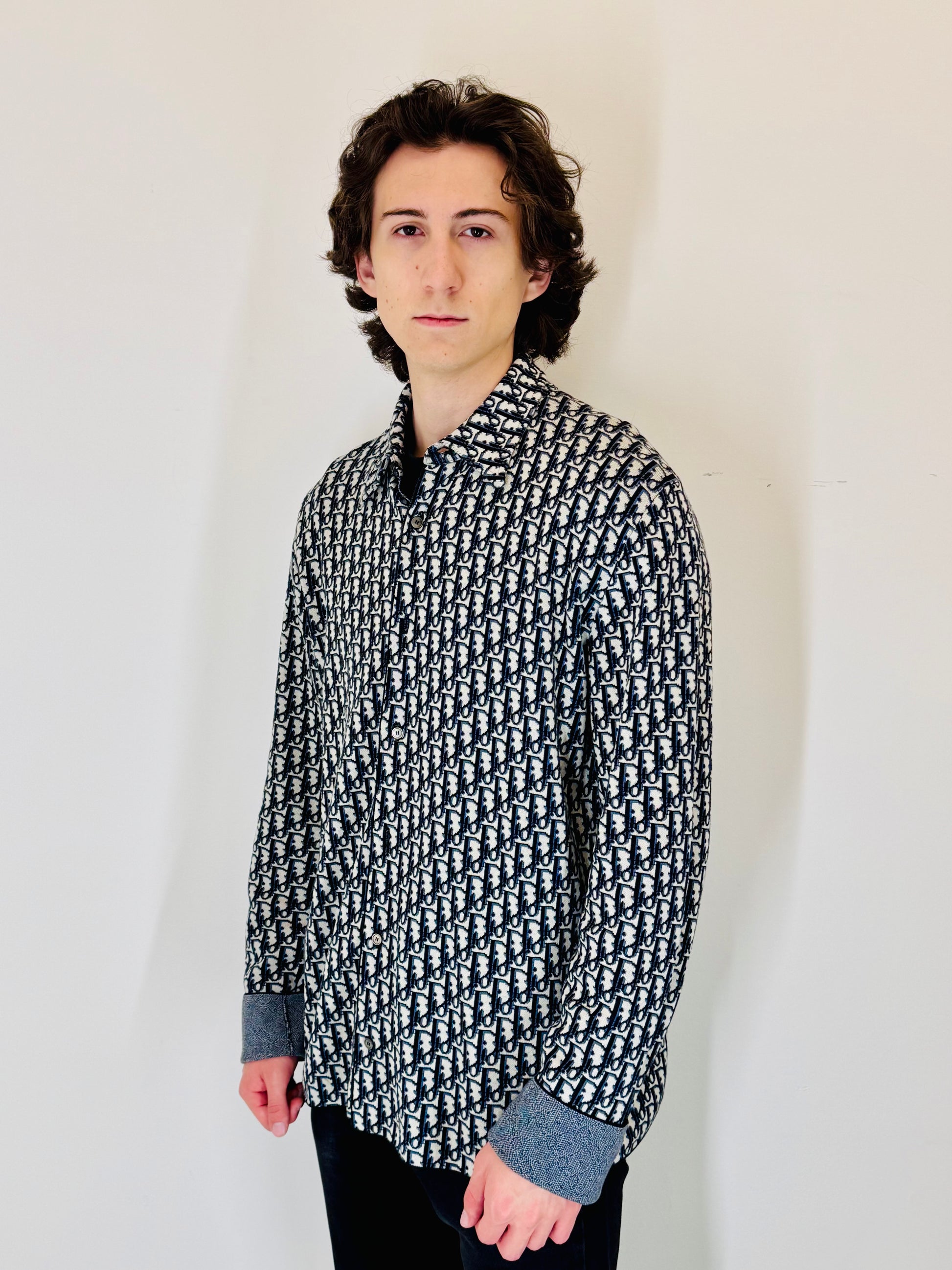 Dior Oblique Cotton Jacquard Shirt