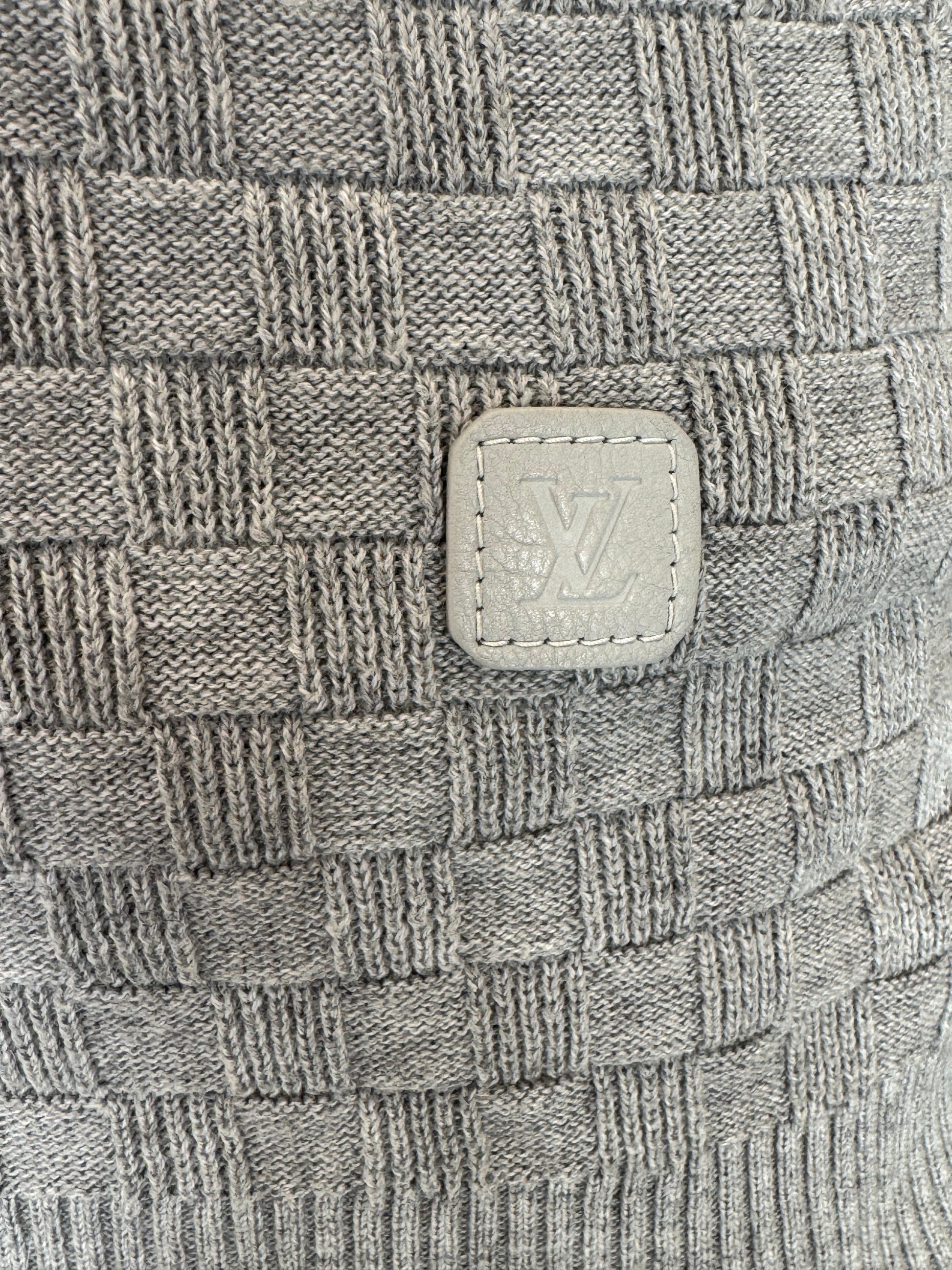 Louis Vuitton Light Grey Cotton Sweater