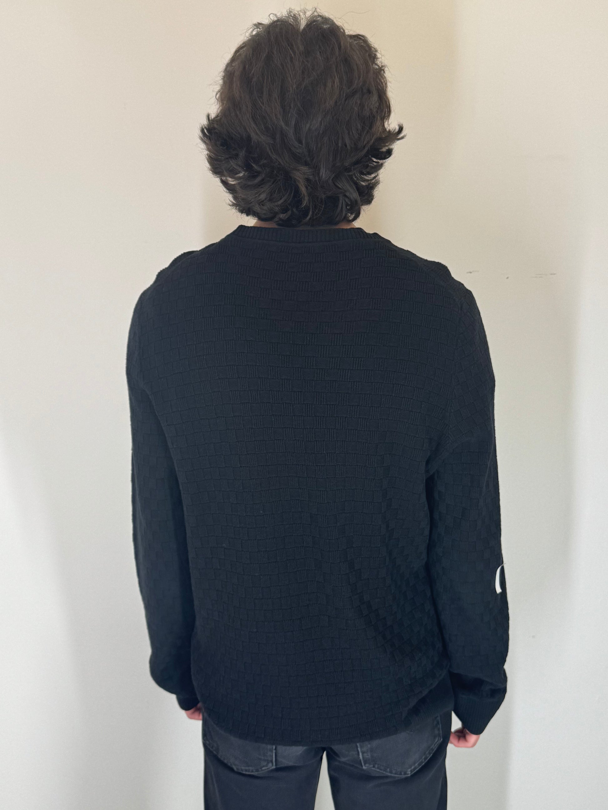 Louis Vuitton Black Crewneck Sweater
