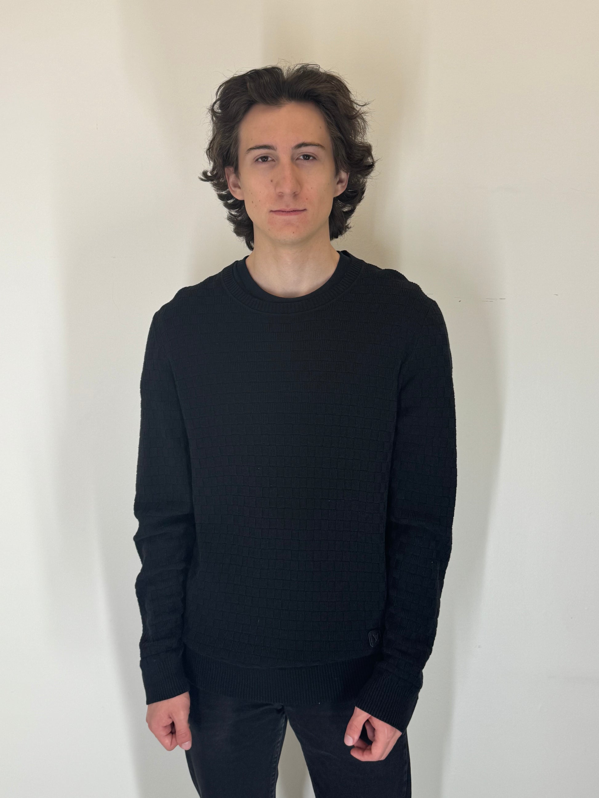 Louis Vuitton Black Crewneck Sweater