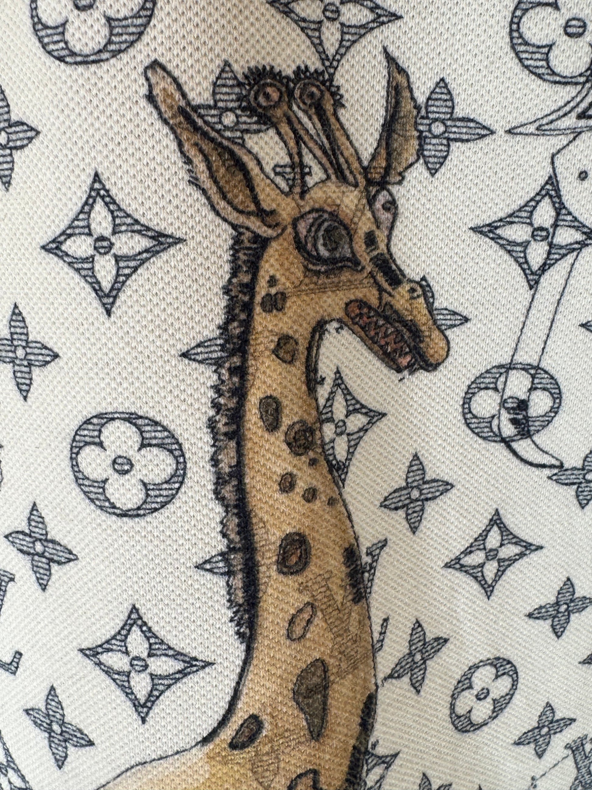 Louis Vuitton “Savannah Monogram” Piqué Polo