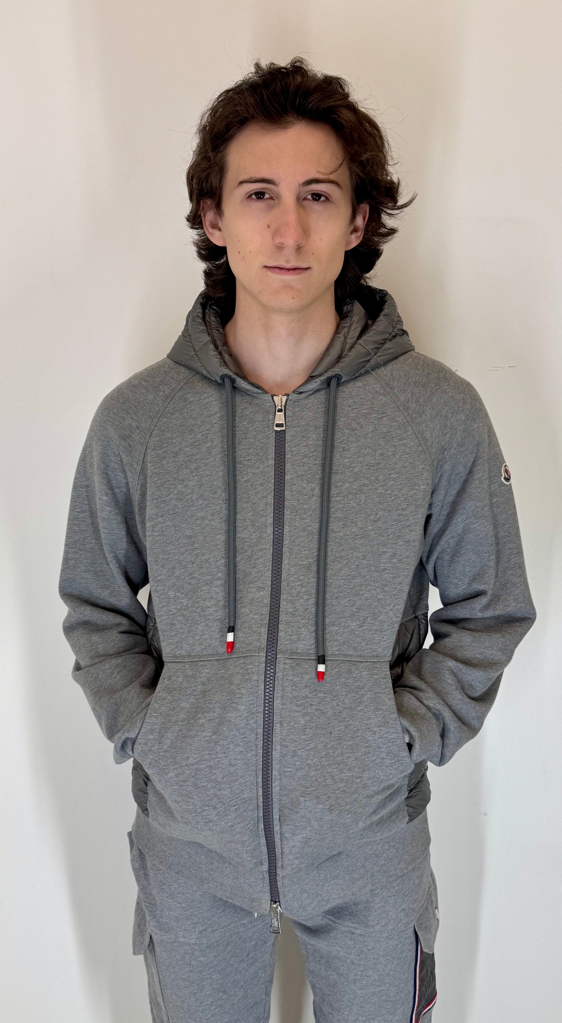 Moncler Crew Neck Long Sleeve Tracksuit Hoodie & Pants Set