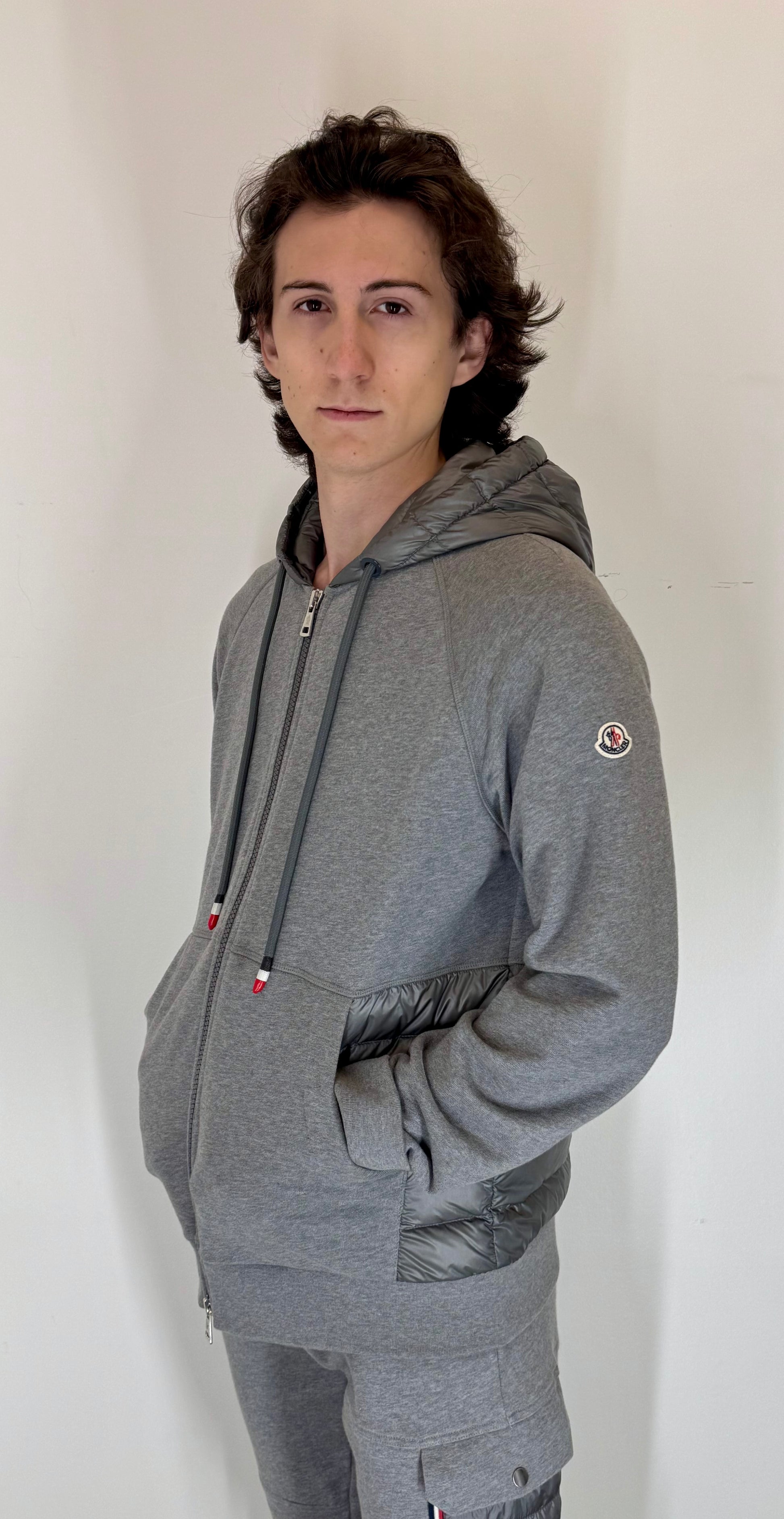 Moncler Crew Neck Long Sleeve Tracksuit Hoodie & Pants Set