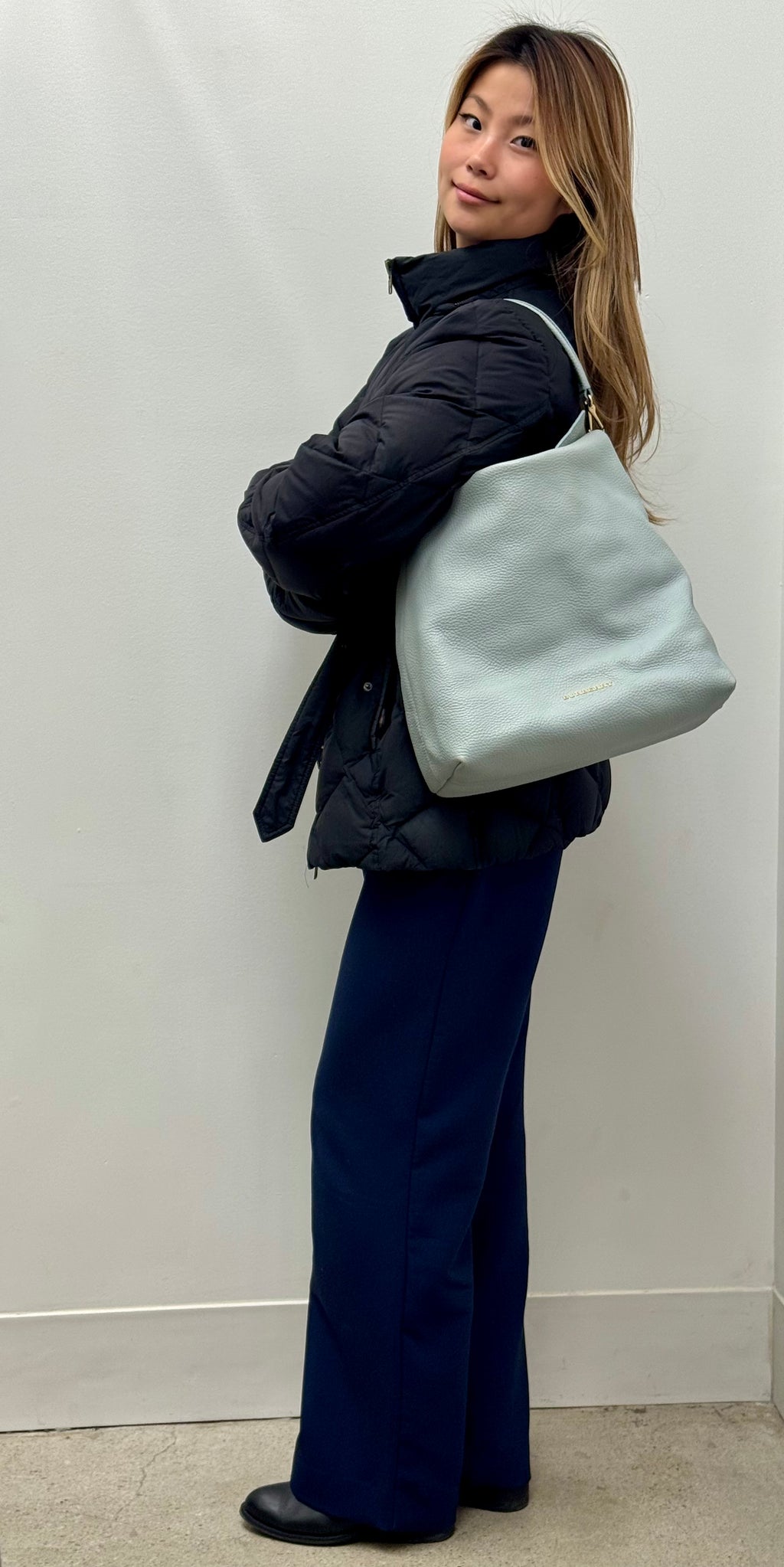 Burberry Medium Ashby Hobo Bag