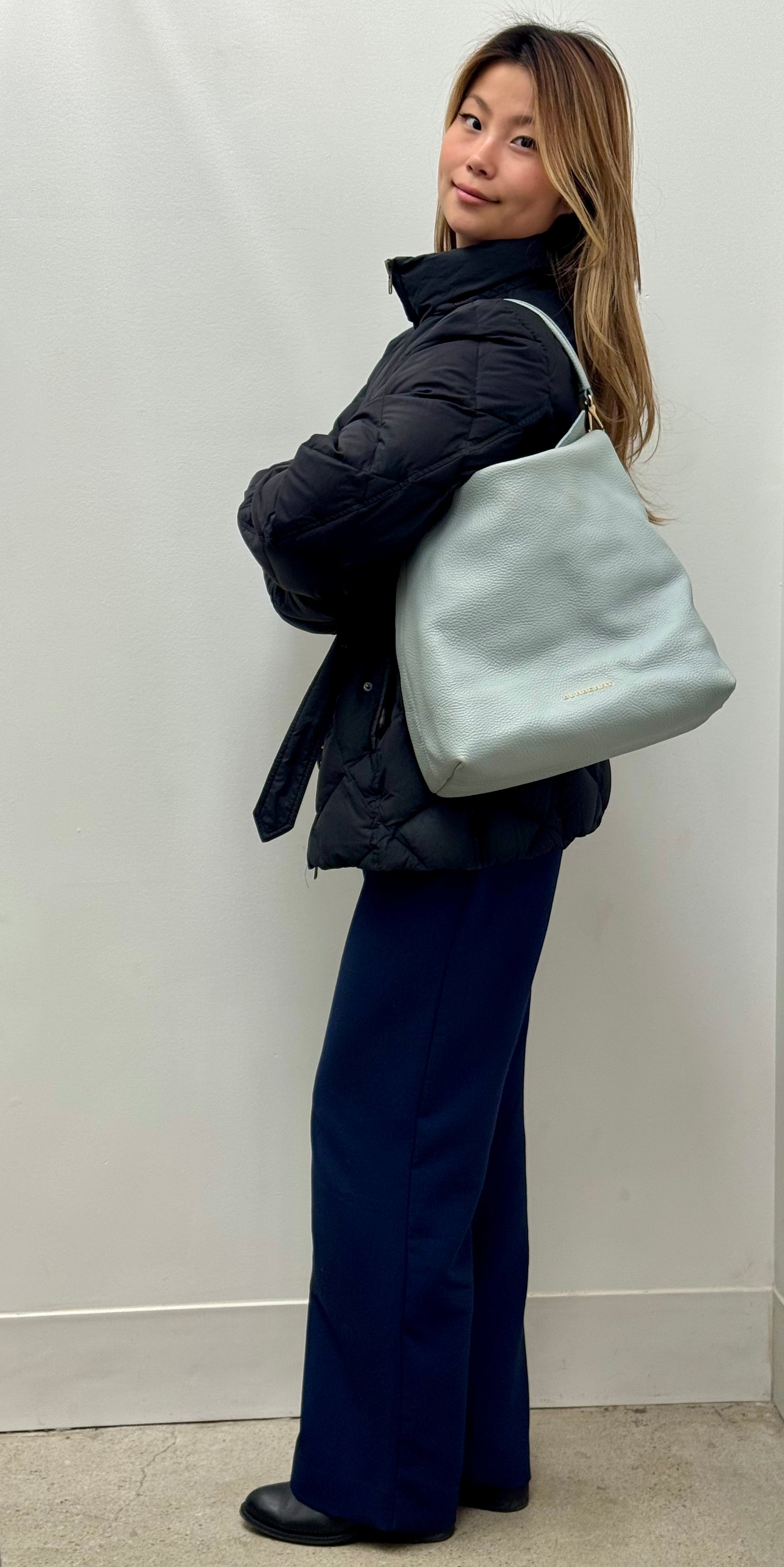 Burberry Medium Ashby Hobo Bag