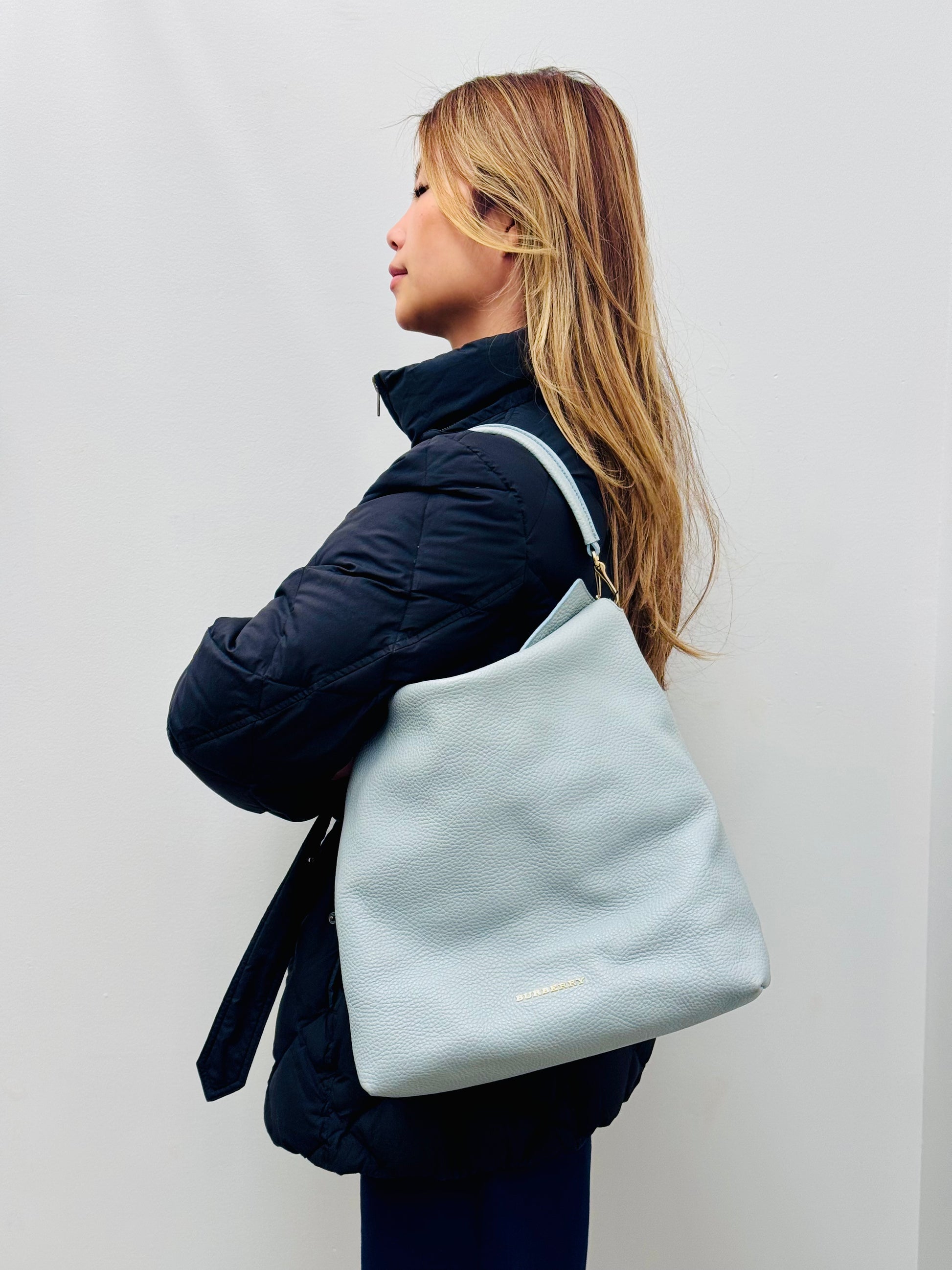 Burberry Medium Ashby Hobo Bag