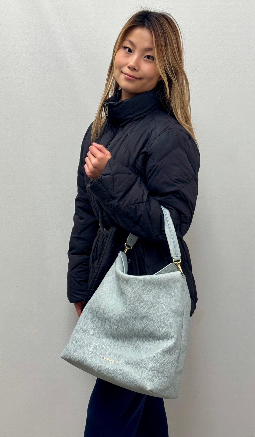 Burberry Medium Ashby Hobo Bag