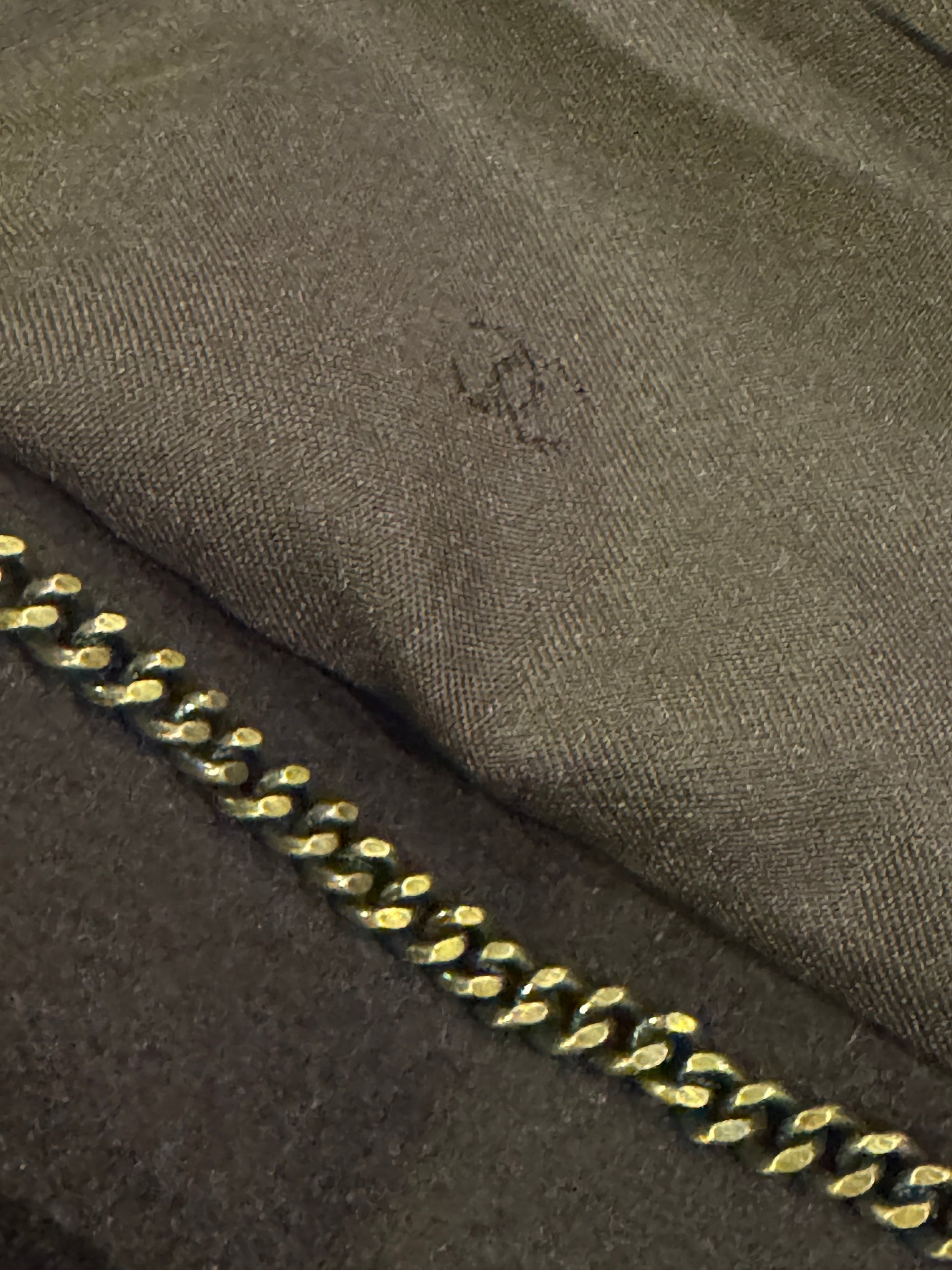 Chanel Brown Cashmere Button Front Jacket