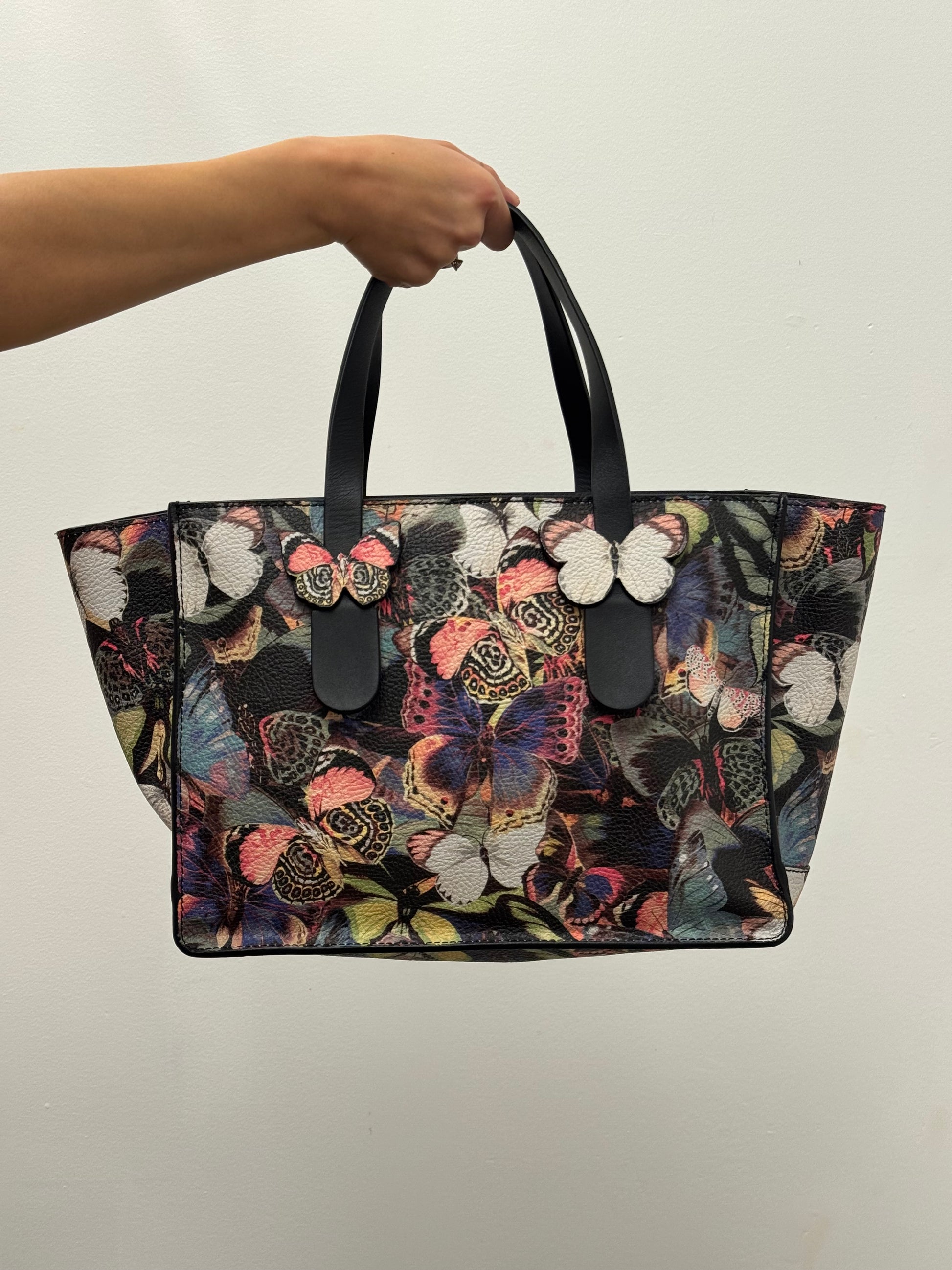 Valentino Garavani Butterfly Camouflage Tote Bag
