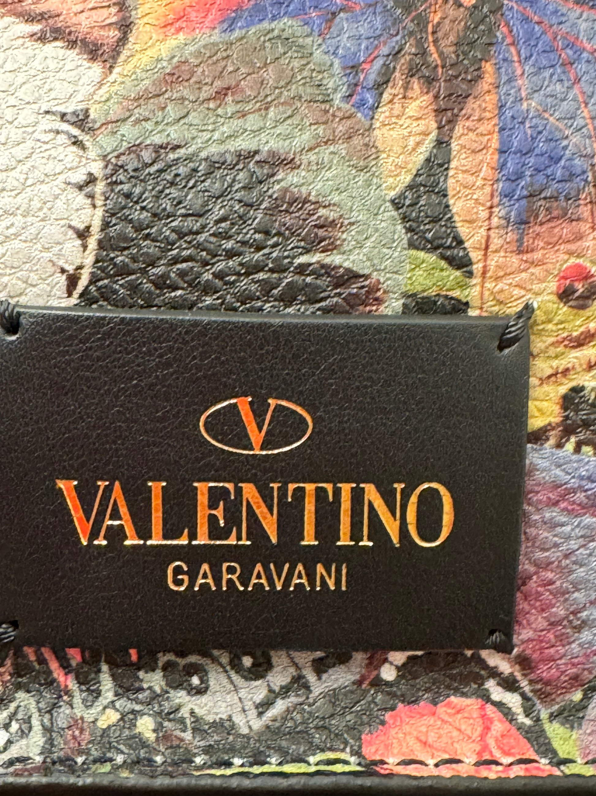 Valentino Garavani Butterfly Camouflage Tote Bag