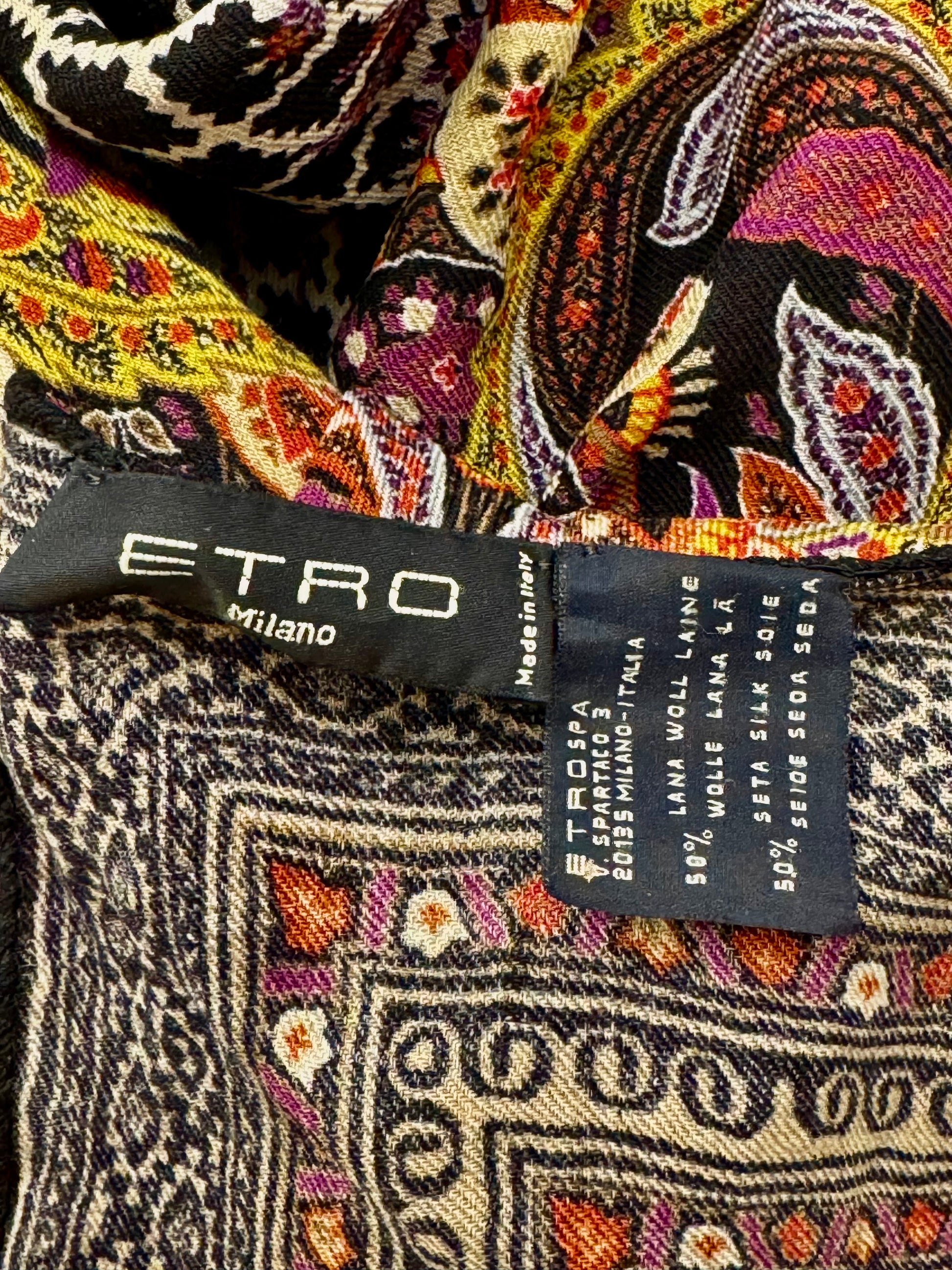 ETRO Milano “Palazzo Paisley” Scarf