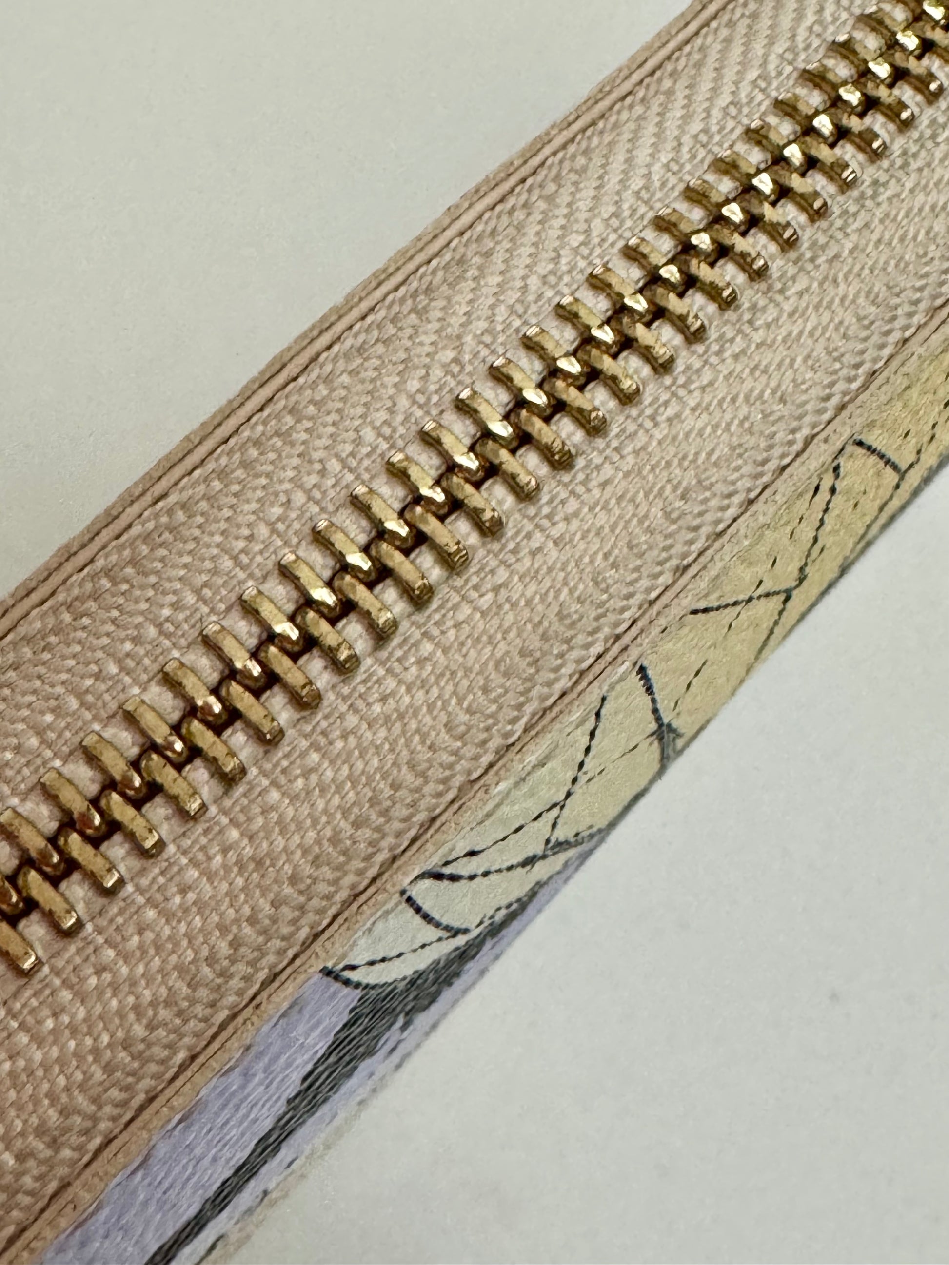 Louis Vuitton Damier Azur Illustré Hot Air Balloon Zippy Wallet