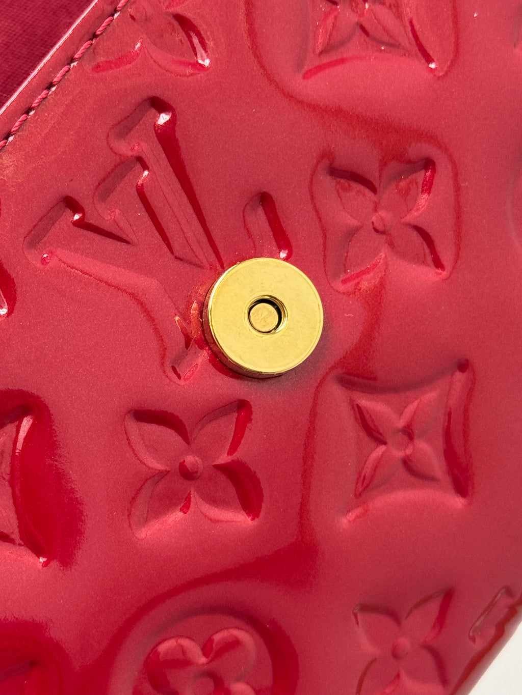 Louis Vuitton Pomme d'Amour Monogram Vernis Sunset Boulevard Bag