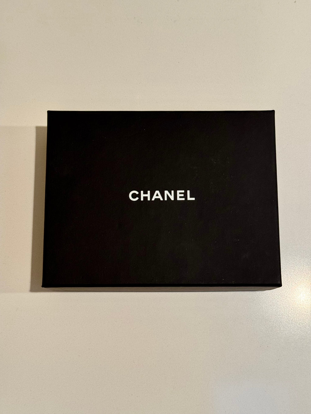 Chanel Classic Small Flap Wallet in Black Caviar Leather with Silver Tone Hardware