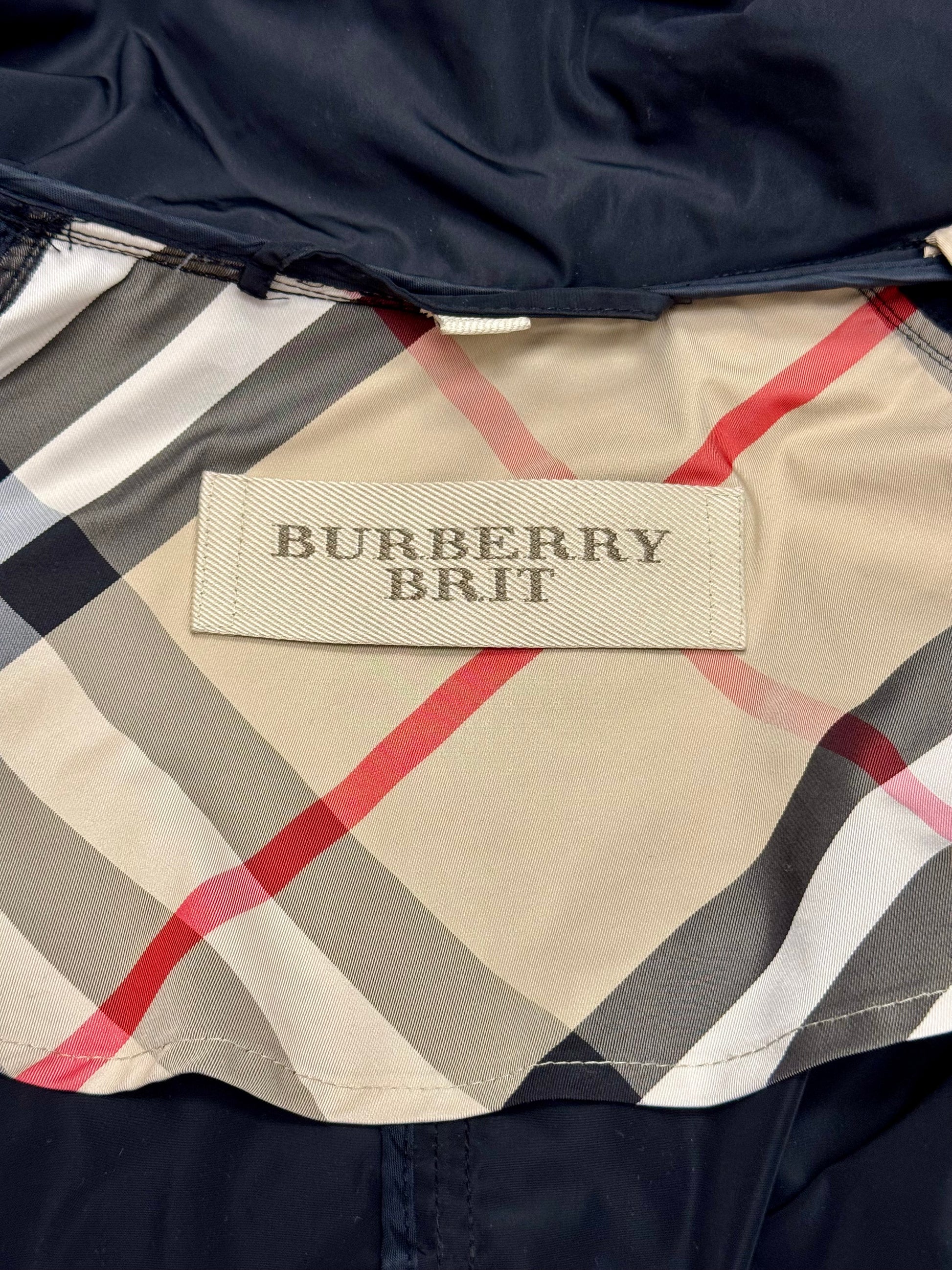 Burberry Brit Black Hooded Utility Pakra