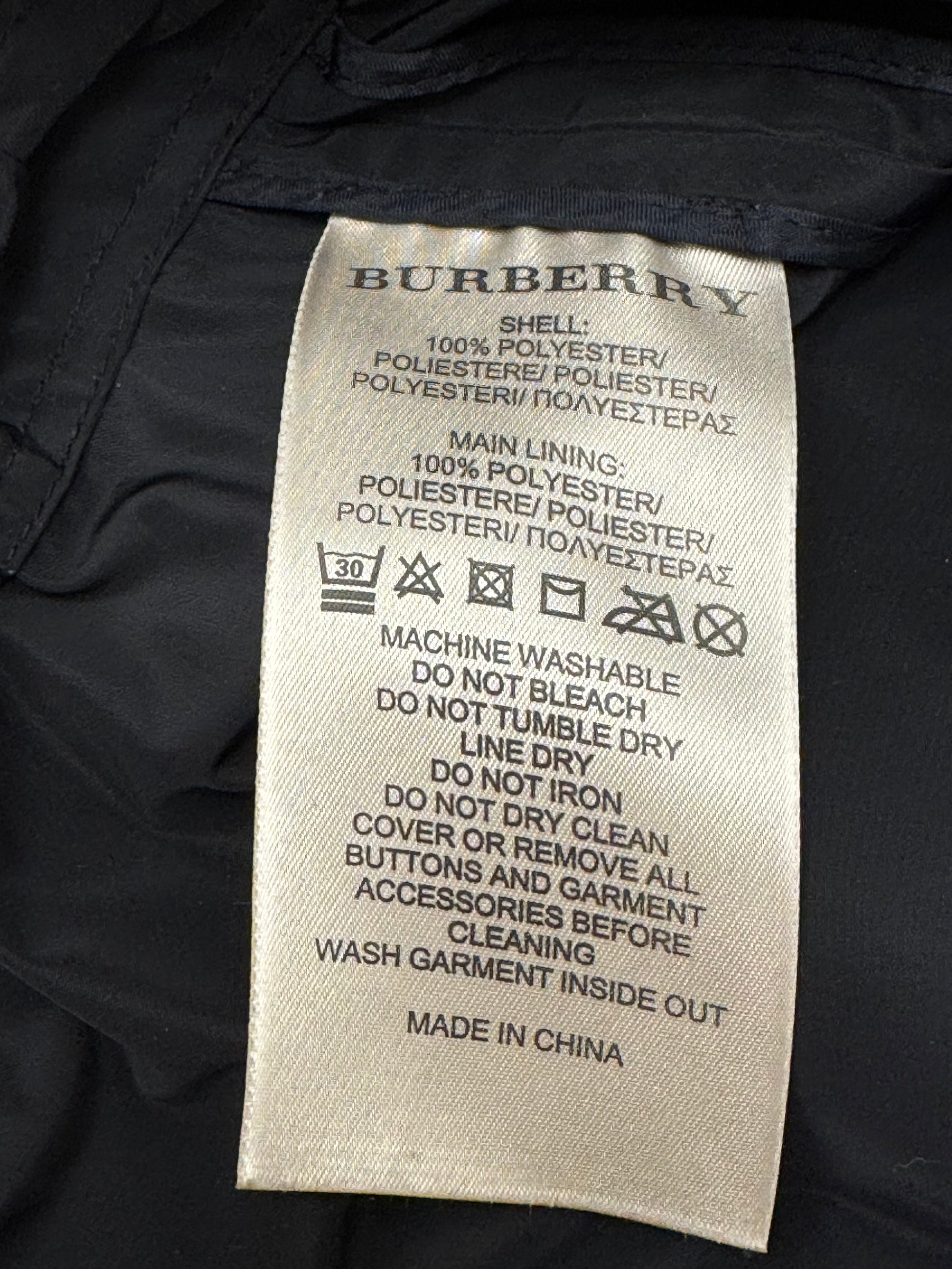 Burberry Brit Black Hooded Utility Pakra