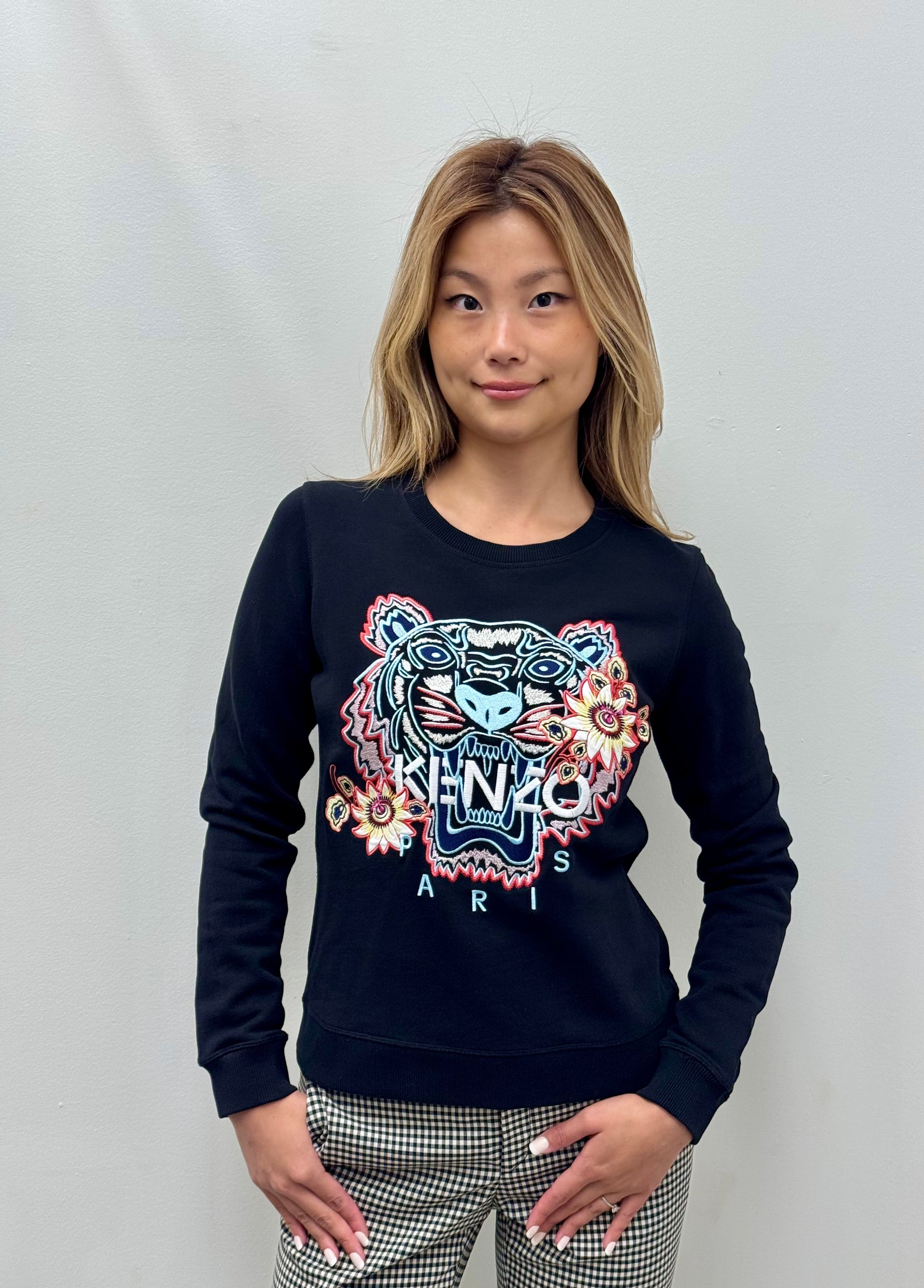 Kenzo Embroidered Tiger Sweatshirt