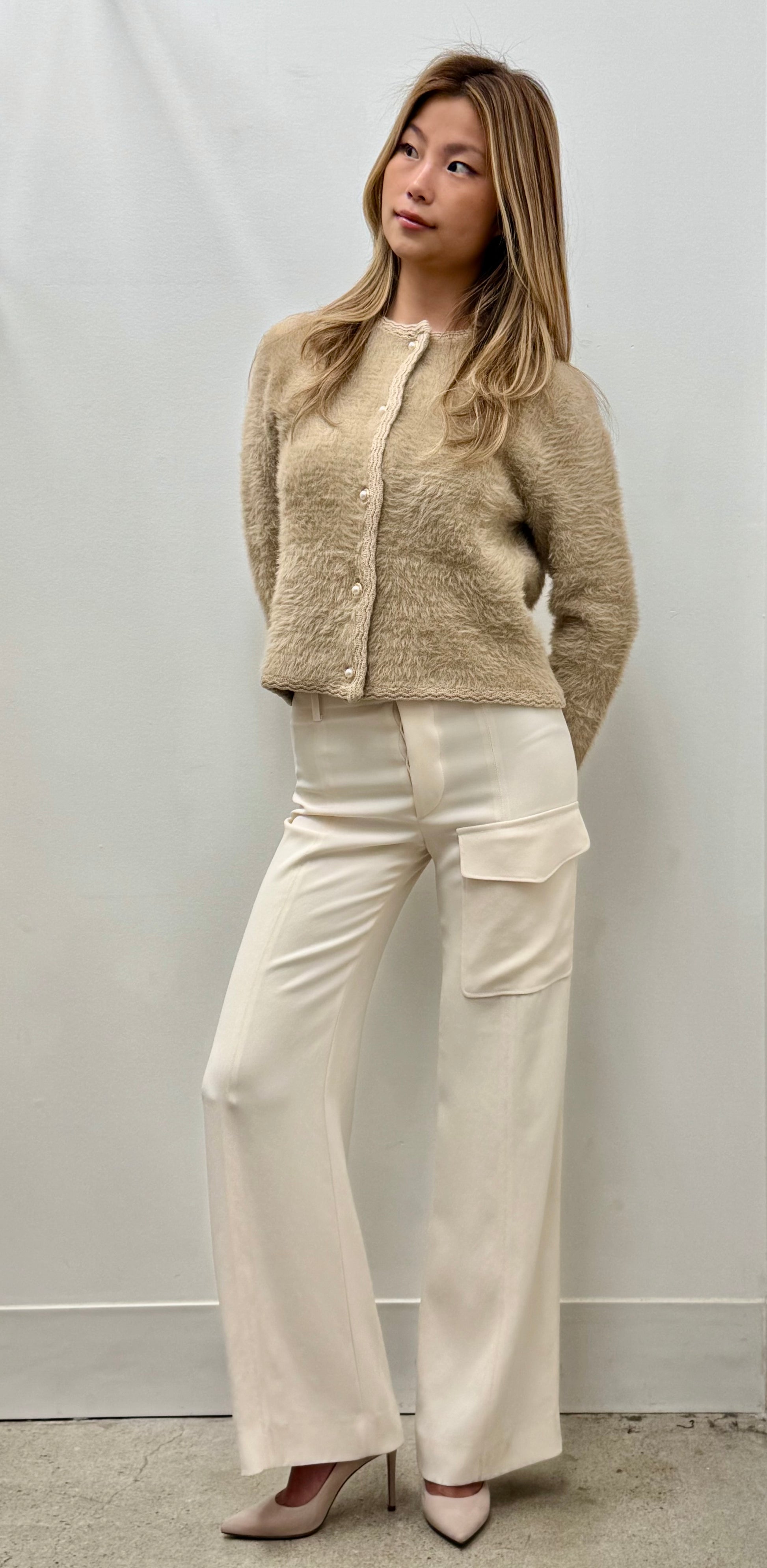 Chloe Cargo Pocket Trousers