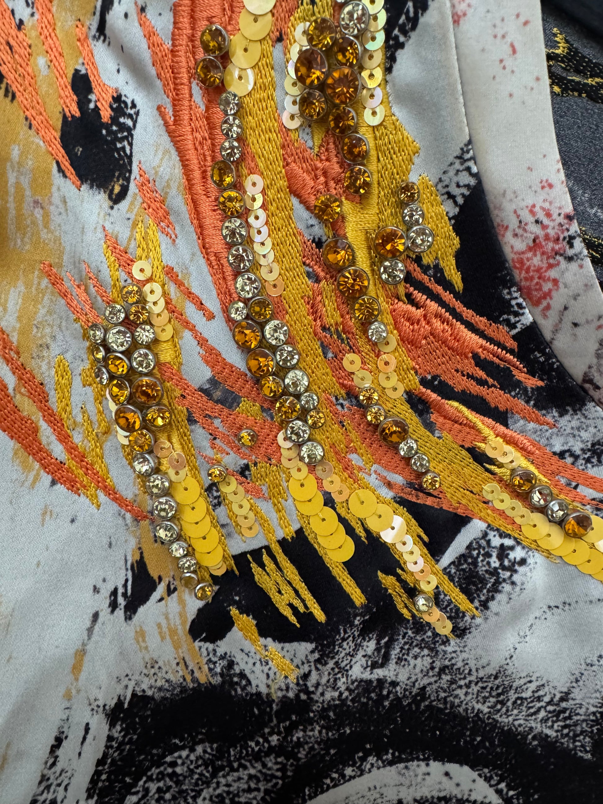 3.1 Phillip Lim Embellished Silk Sleeveless Blouse