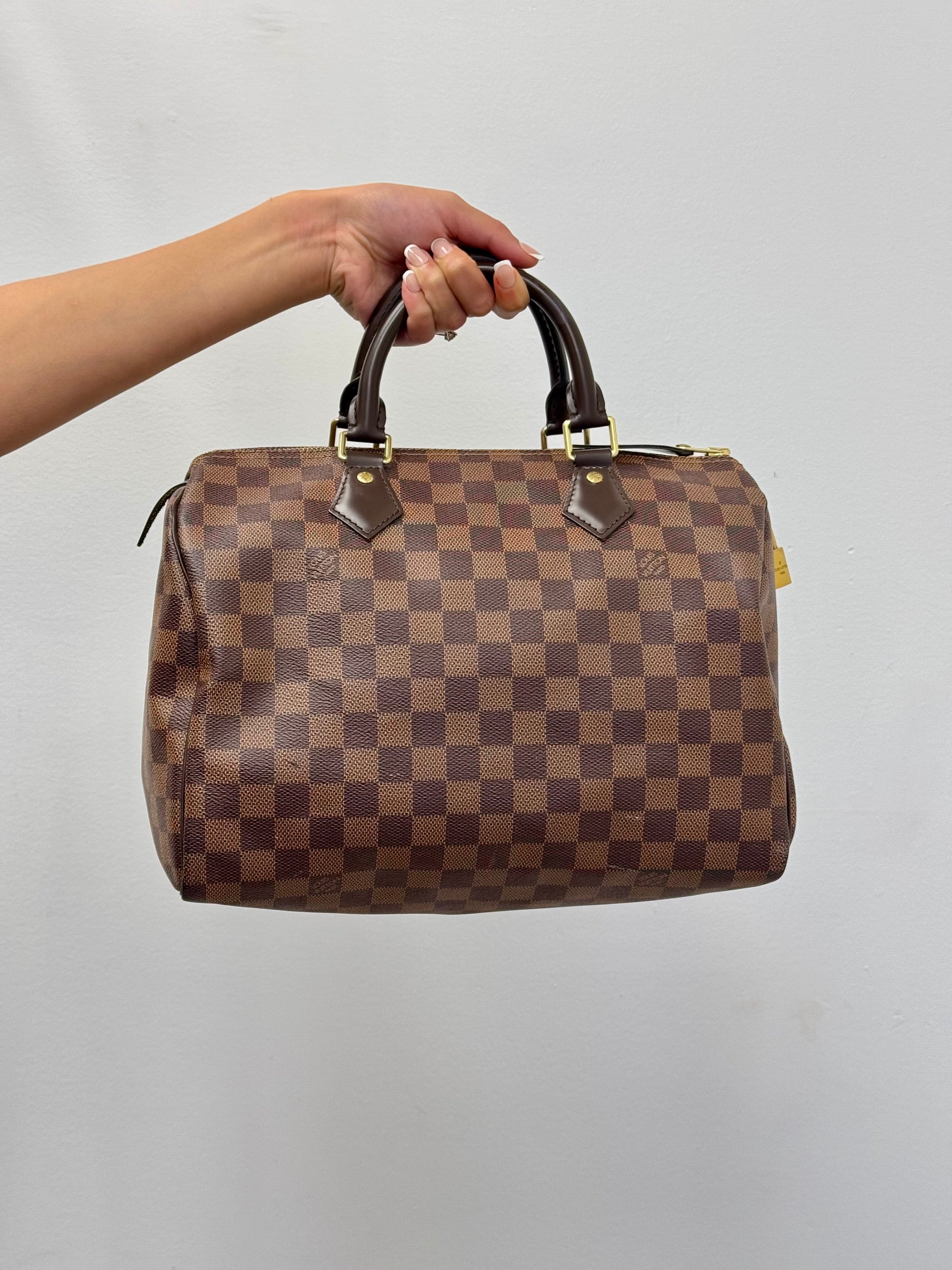 Louis Vuitton Speedy 35 in Damier Ebene Canvas
