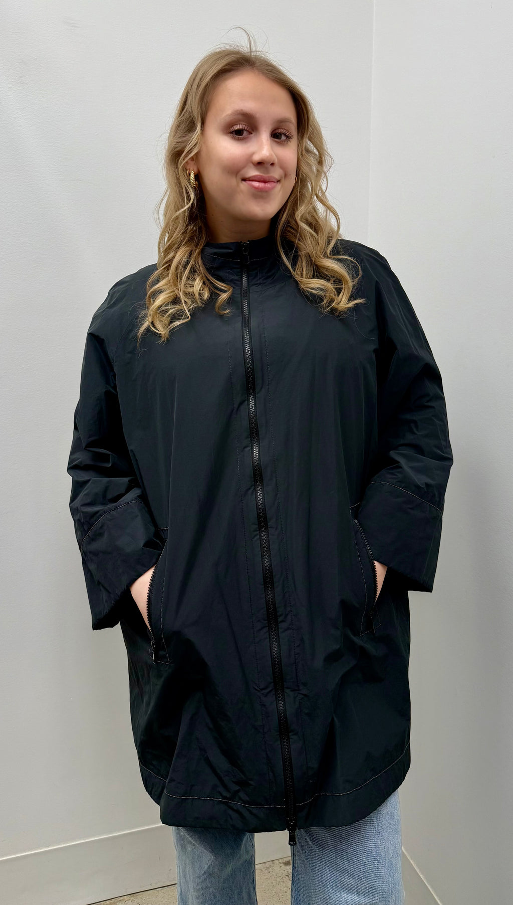 Brunello Cucinelli Hooded Water Resistant Oversized Jacket