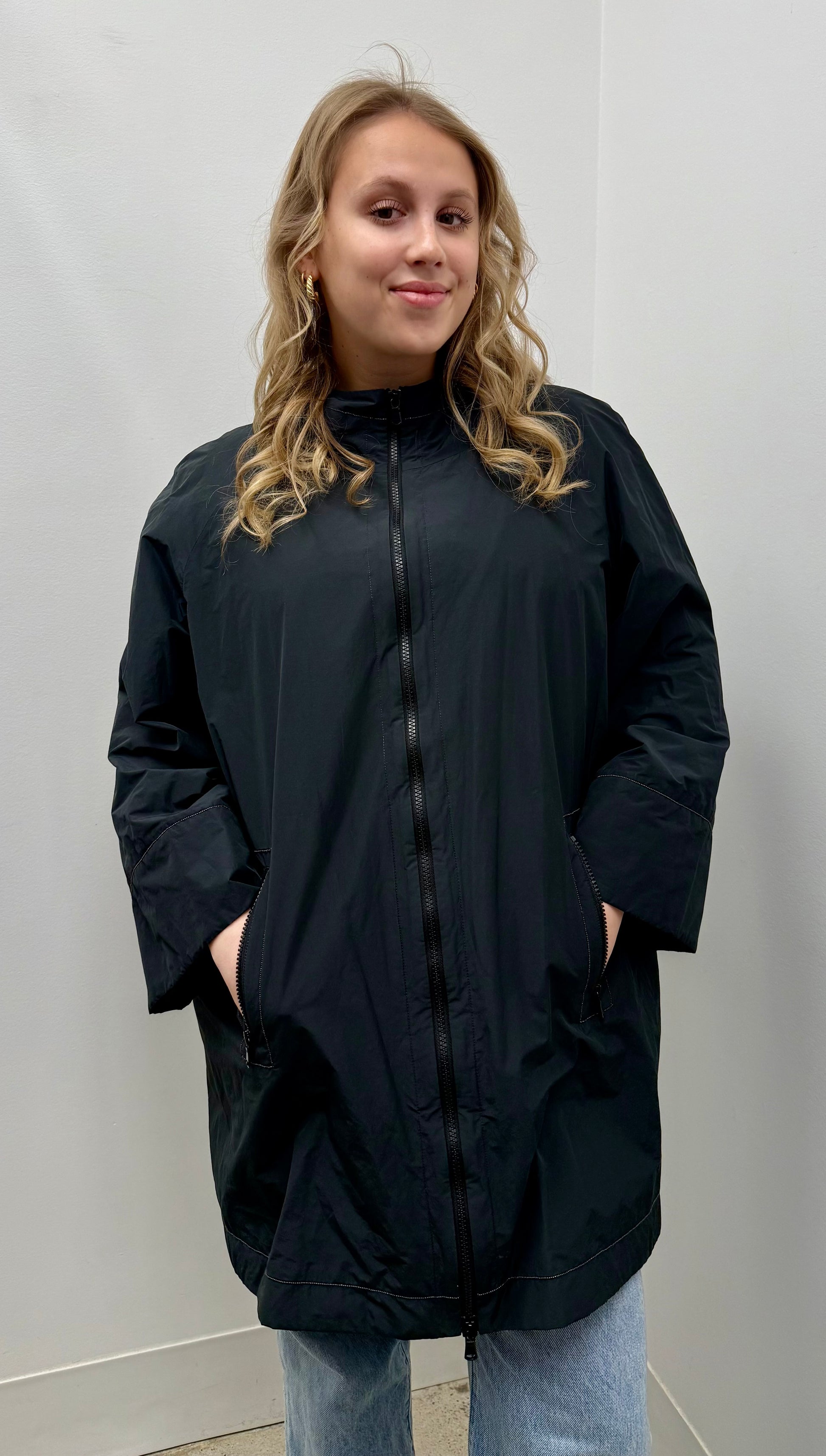 Brunello Cucinelli Hooded Water Resistant Oversized Jacket