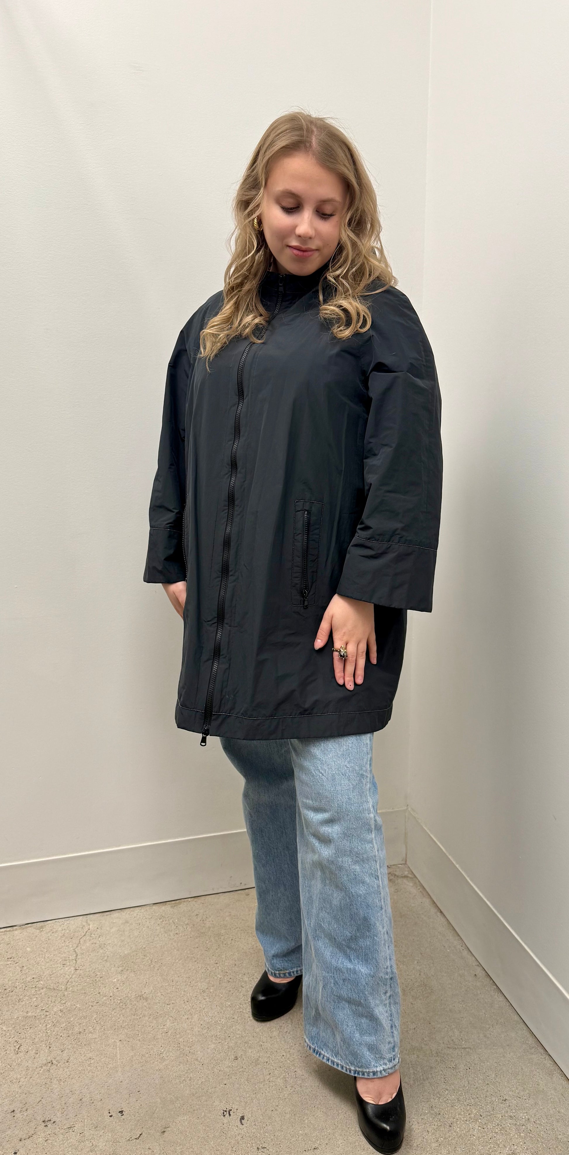 Brunello Cucinelli Hooded Water Resistant Oversized Jacket