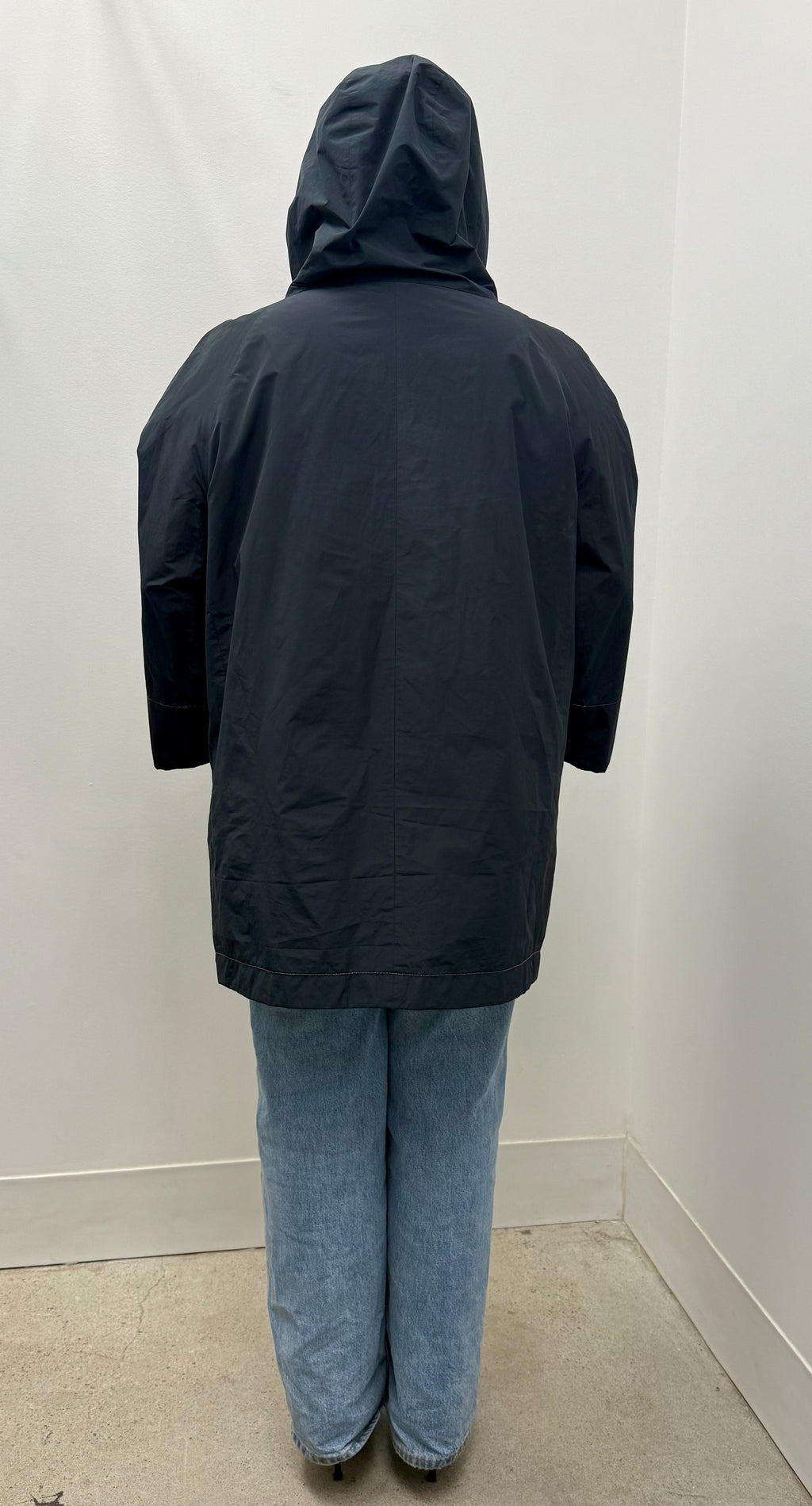 Brunello Cucinelli Hooded Water Resistant Oversized Jacket