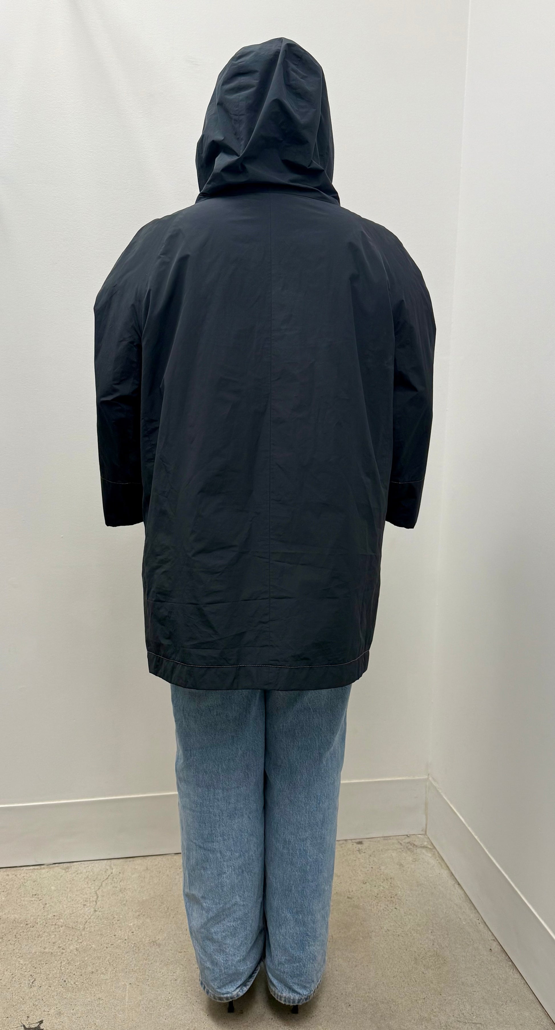 Brunello Cucinelli Hooded Water Resistant Oversized Jacket