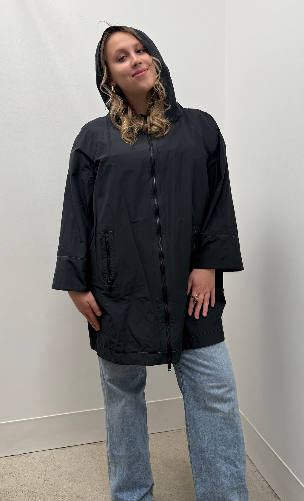 Brunello Cucinelli Hooded Water Resistant Oversized Jacket