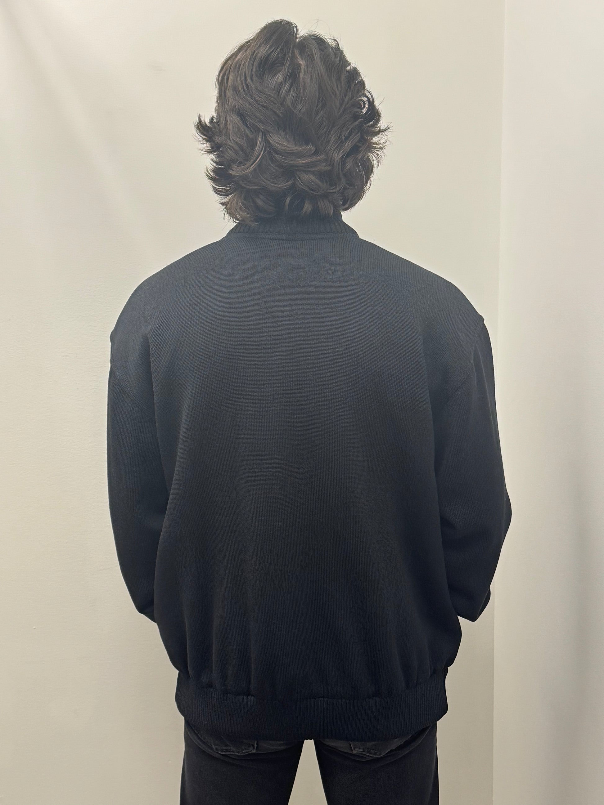 Paul and Shark Full Zip Wool Blend Cardigan Bomber