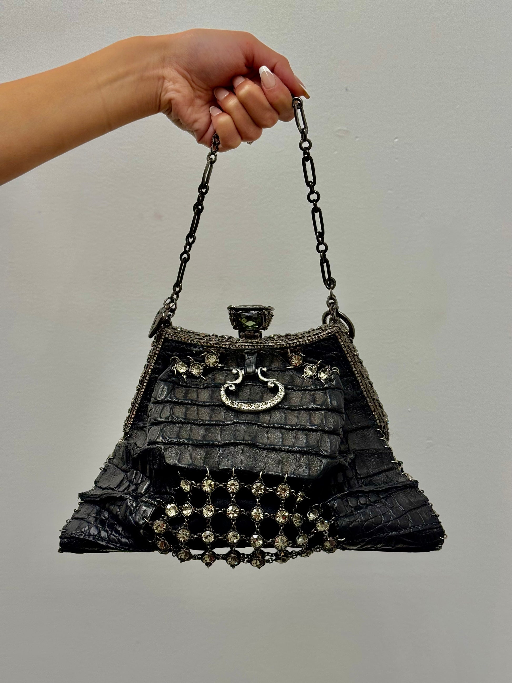 Clara Kasavina Crocodile Jewel Bag