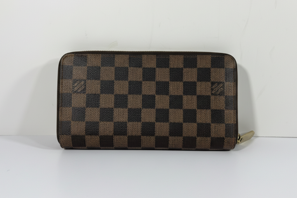 Louis Vuitton Damier Ebene Long Zippy Organizer Wallet