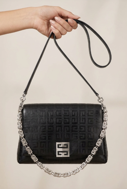 Givenchy Medium 4G Bag in 4G Embossed Leather
