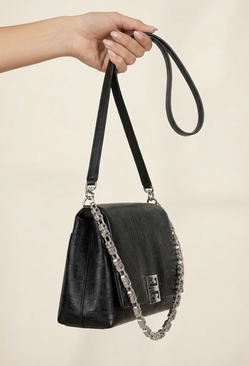 Givenchy Medium 4G Bag in 4G Embossed Leather
