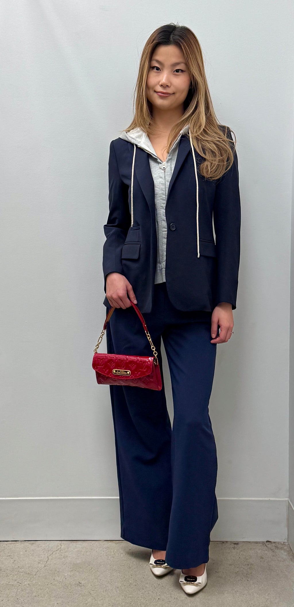 Louis Vuitton Pomme d'Amour Monogram Vernis Sunset Boulevard Bag