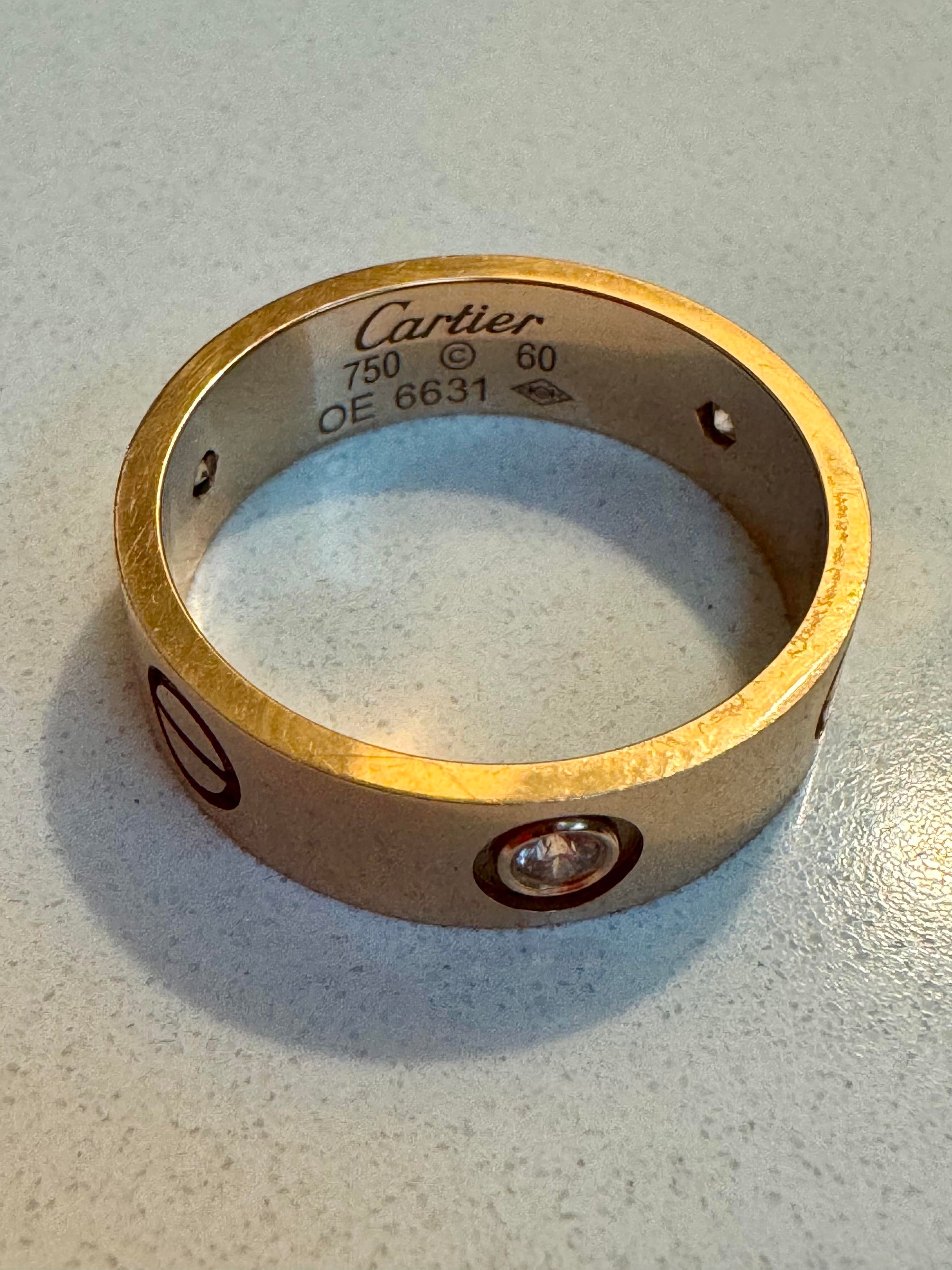 Cartier Rose Gold Love Ring