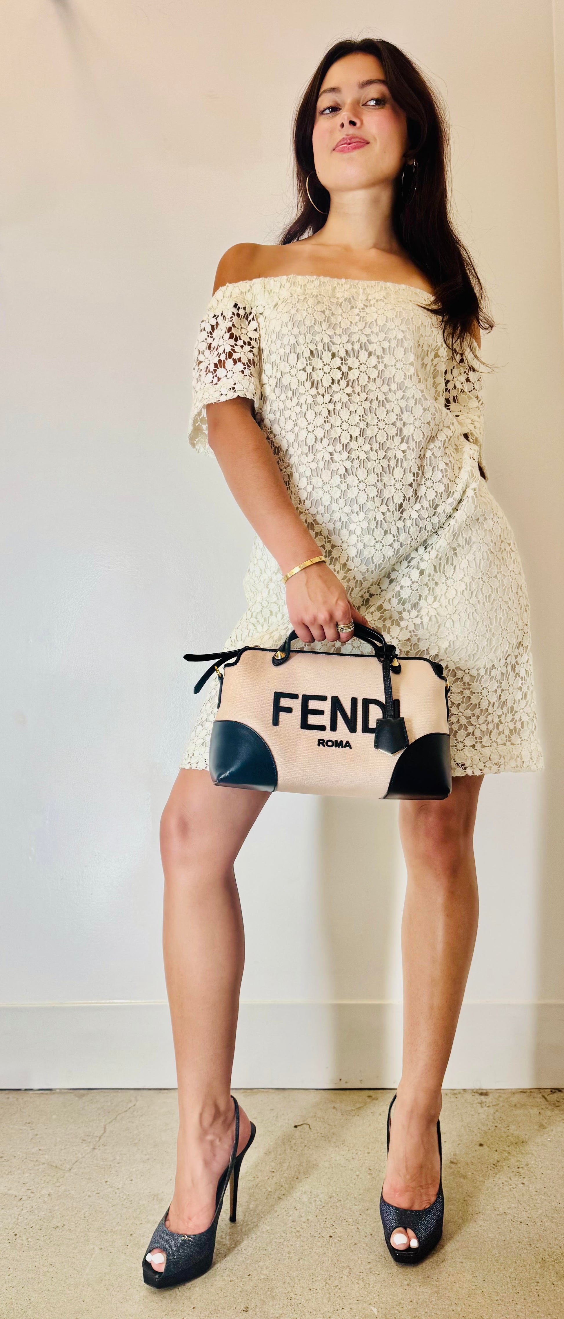 Fendi By The Way Canvas Bag
